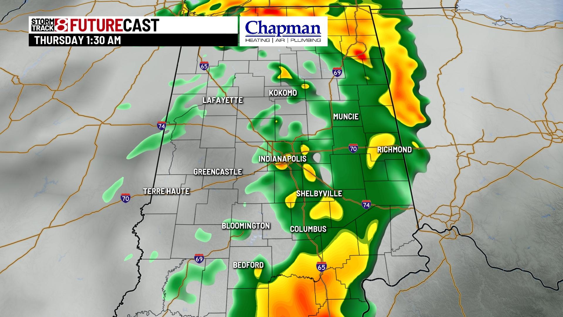 Summer heat and humidity to return by midweek - Indianapolis News ...