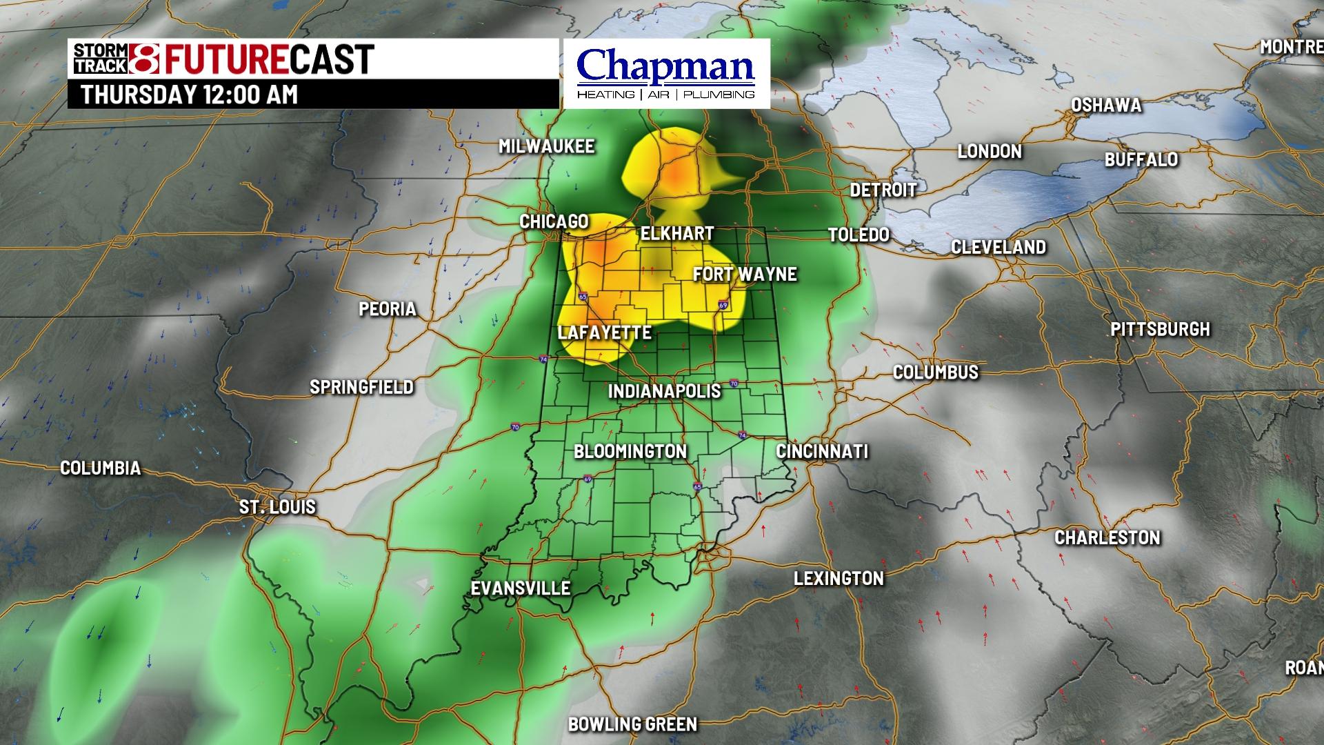 Summer heat and humidity return! - Indianapolis News | Indiana Weather ...