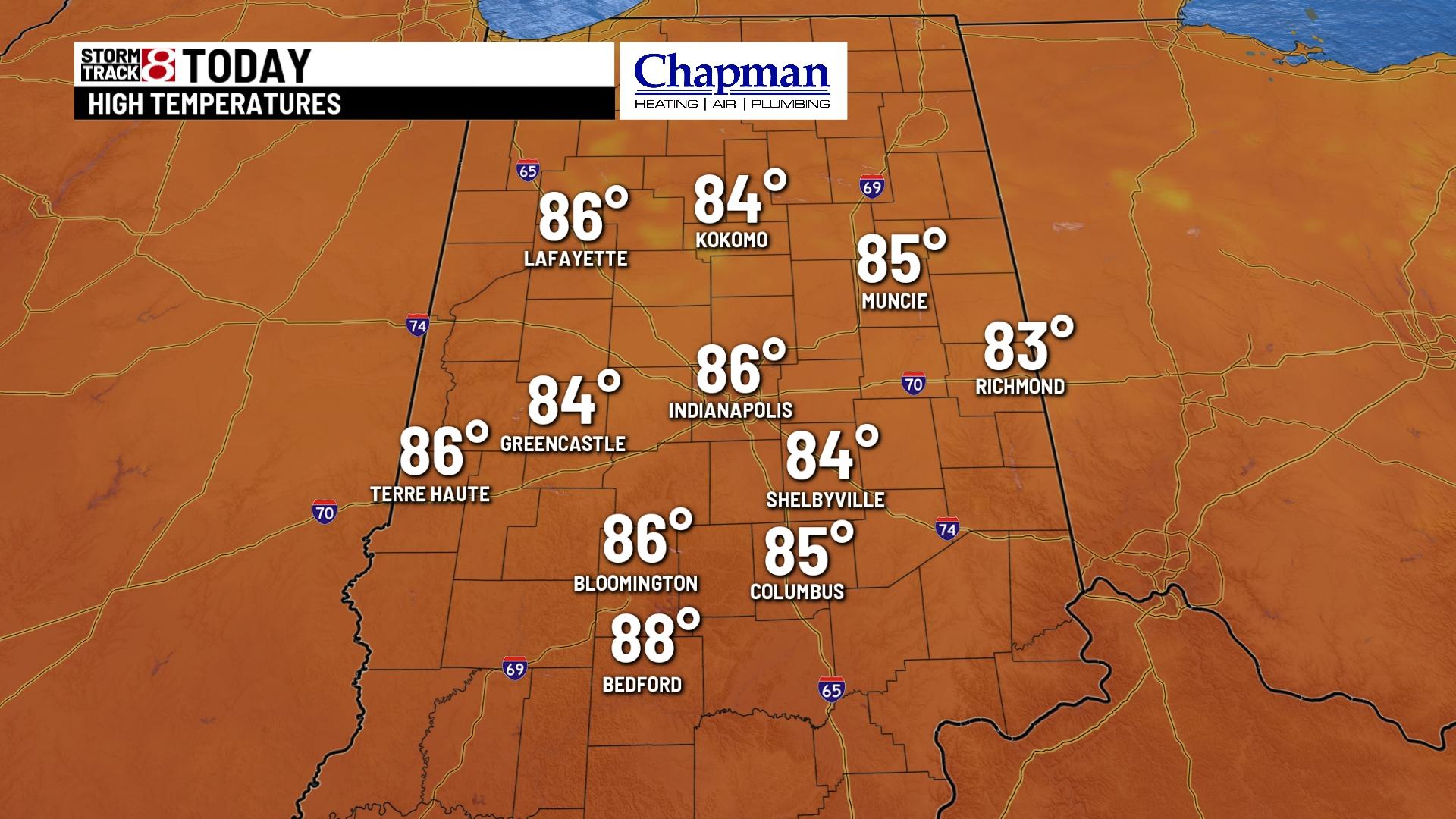 Heat and humidity return this weekend - Indianapolis News | Indiana ...