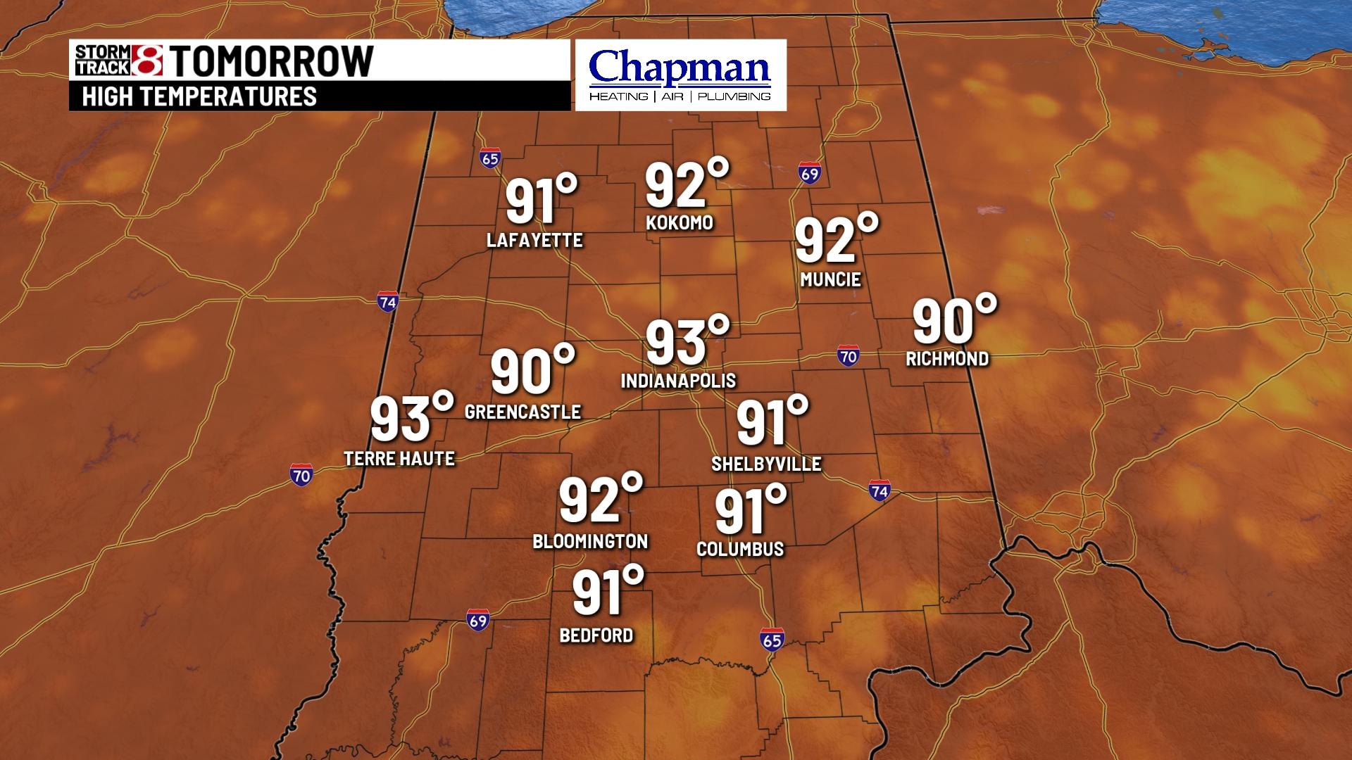 Heat and humidity continue this week - Indianapolis News | Indiana ...