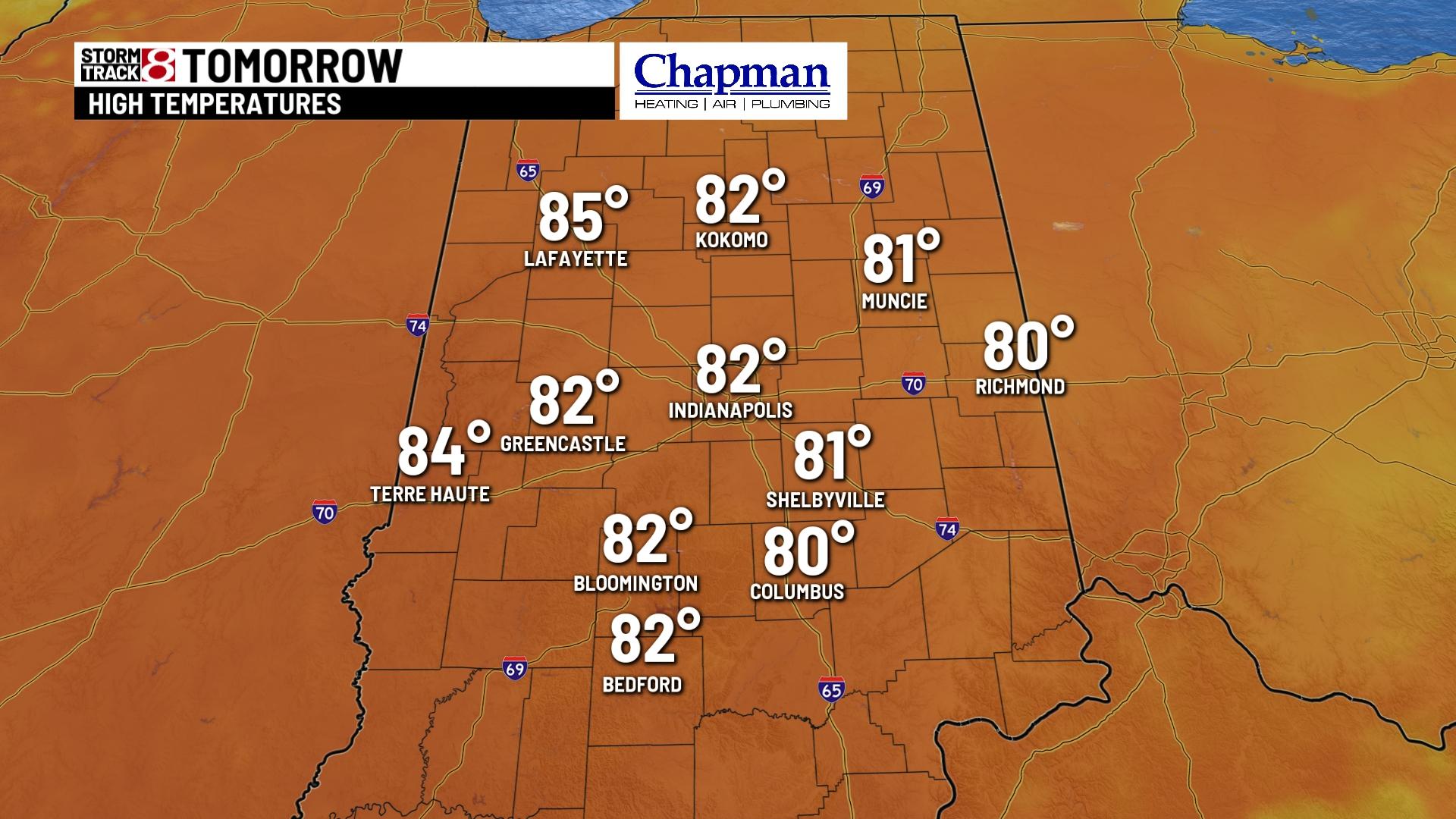 High humidity and rain returns this week - Indianapolis News | Indiana ...