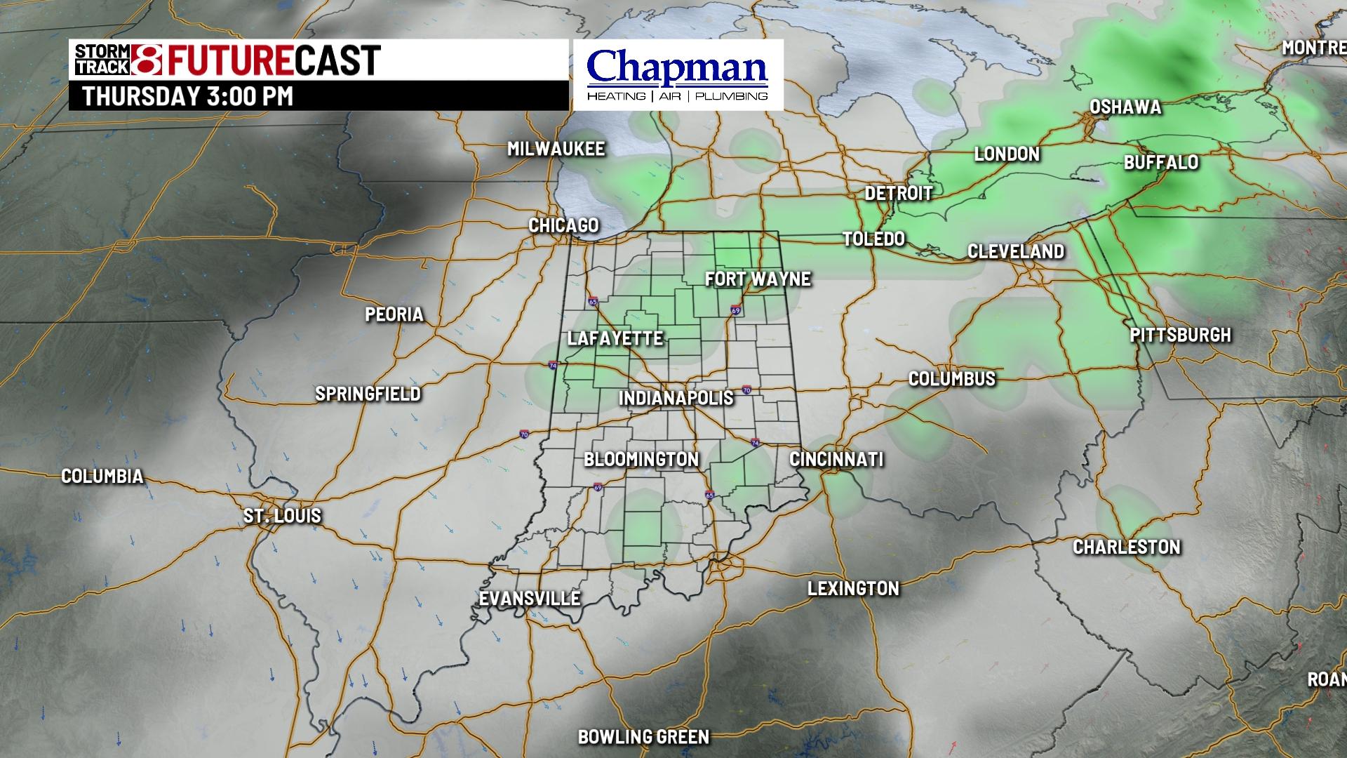Tracking Monday rain - Indianapolis News | Indiana Weather | Indiana ...