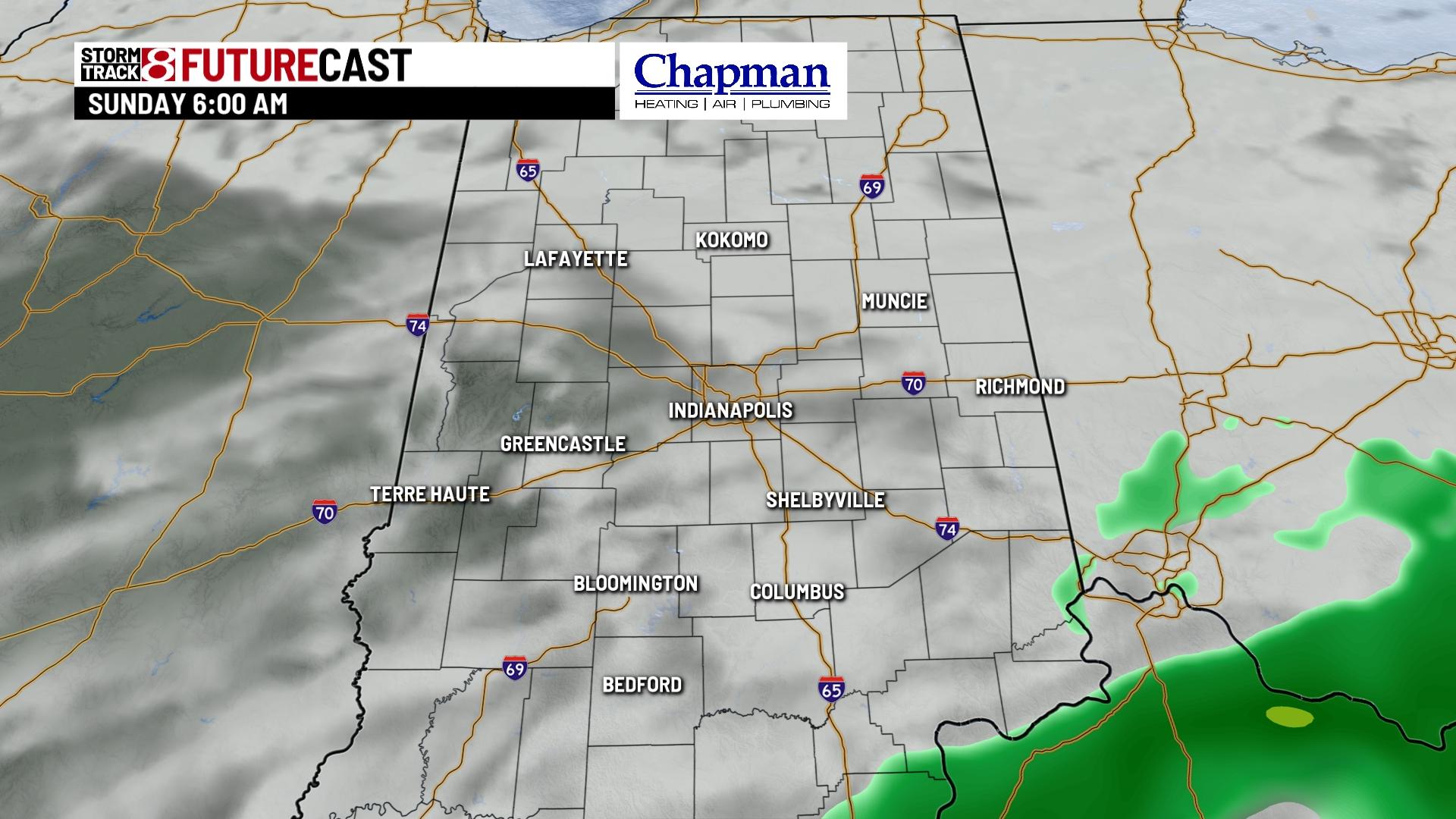 Cloudy with slim rain chances Sunday - Indianapolis News | Indiana ...