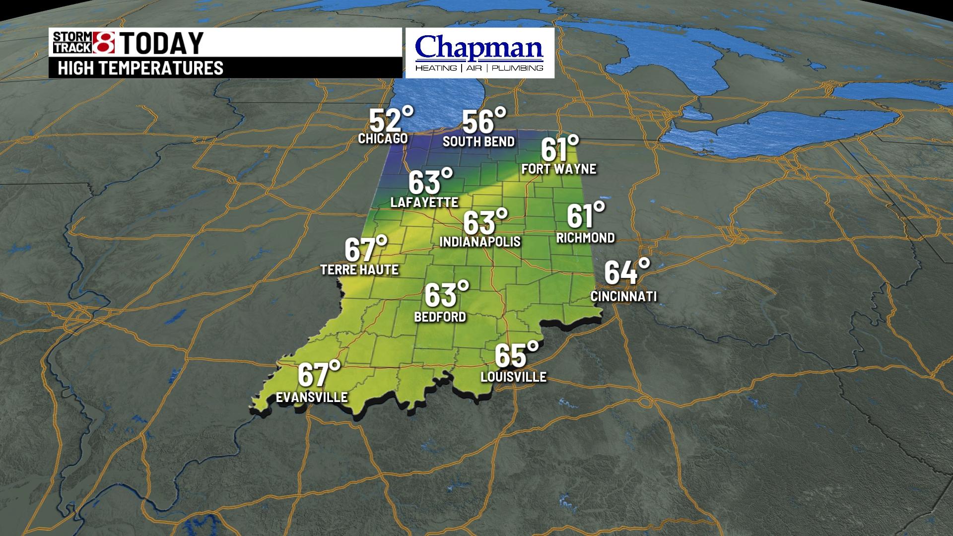 Rain finally returns Sunday - Indianapolis News | Indiana Weather ...
