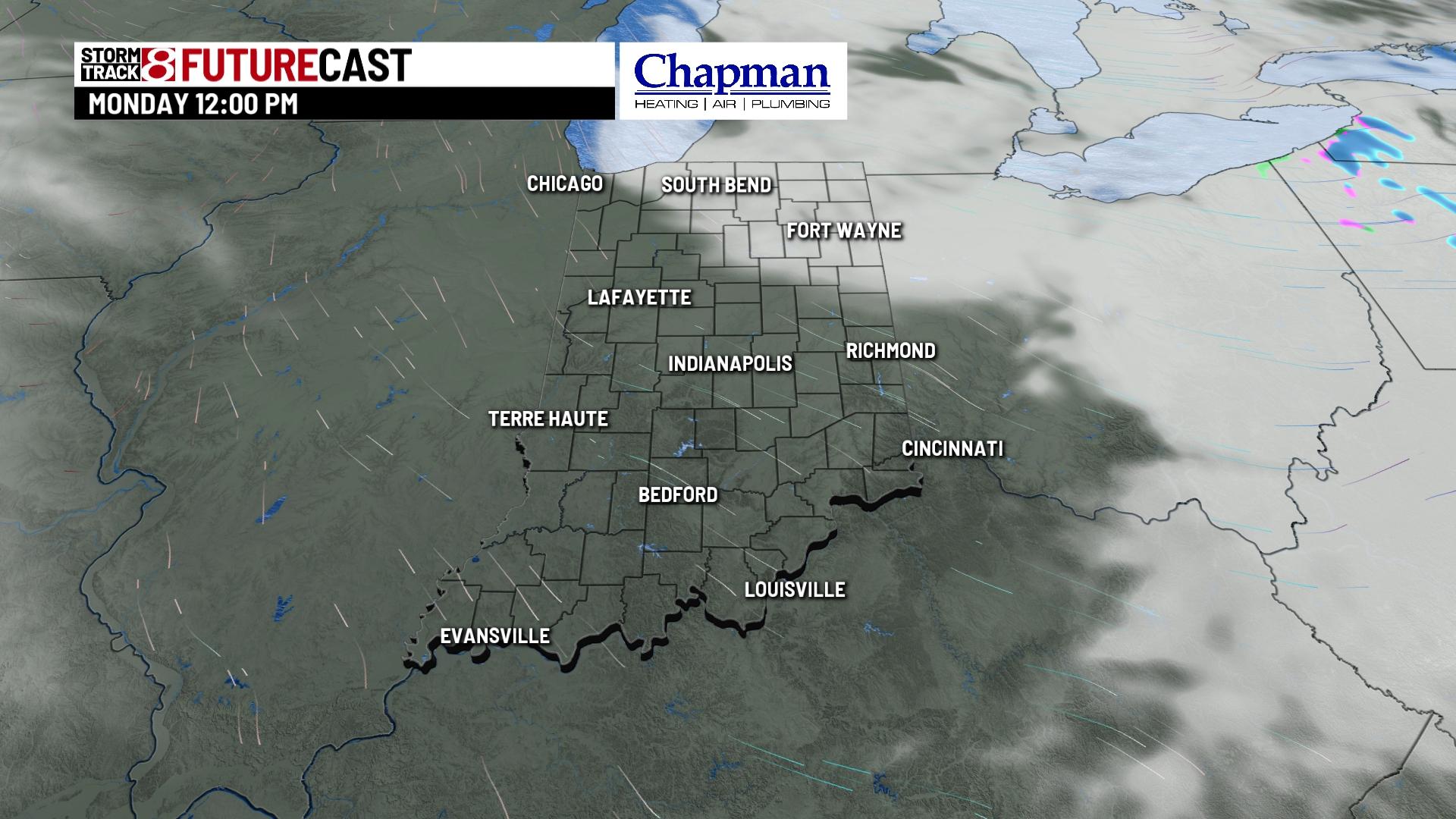 Cool start to workweek - Indianapolis News | Indiana Weather | Indiana ...