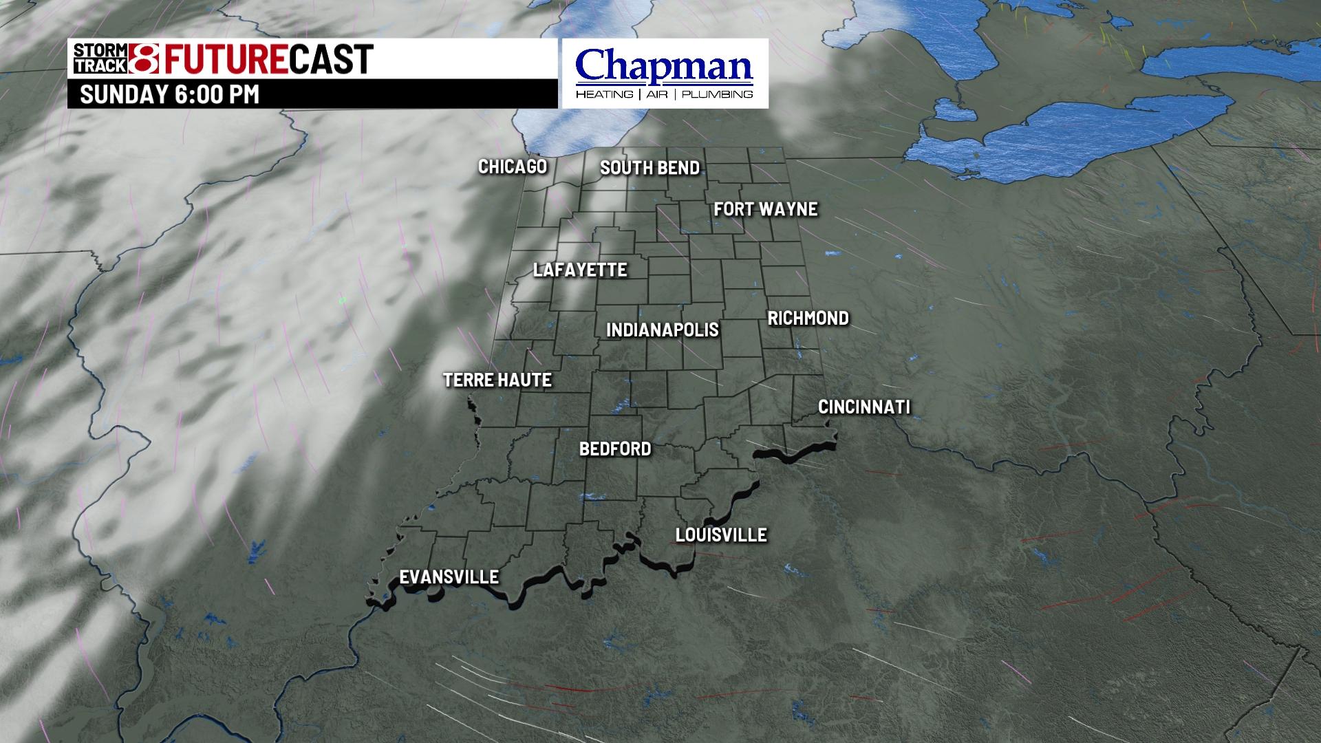 Sunny and warm end to the weekend - Indianapolis News | Indiana Weather ...
