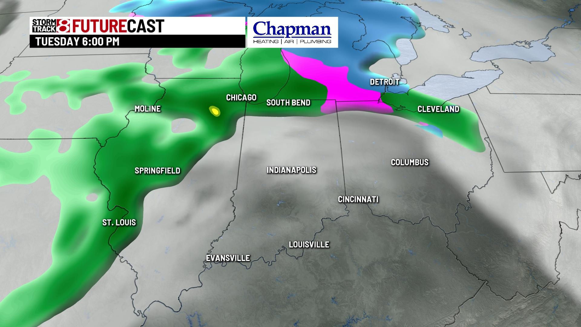 Cool start to workweek - Indianapolis News | Indiana Weather | Indiana ...