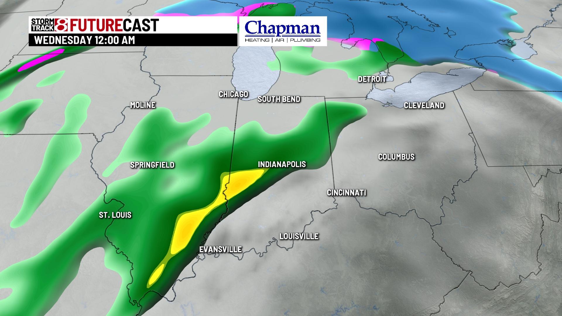 Cool start to workweek - Indianapolis News | Indiana Weather | Indiana ...
