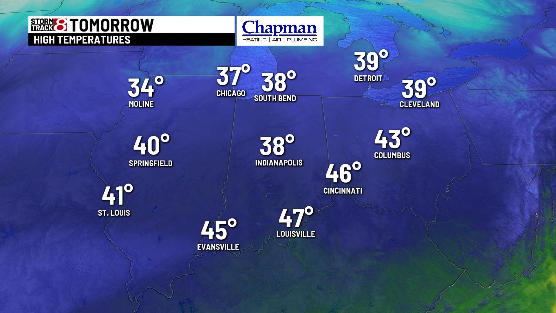 Morning rain tapers to spotty showers - Indianapolis News | Indiana ...