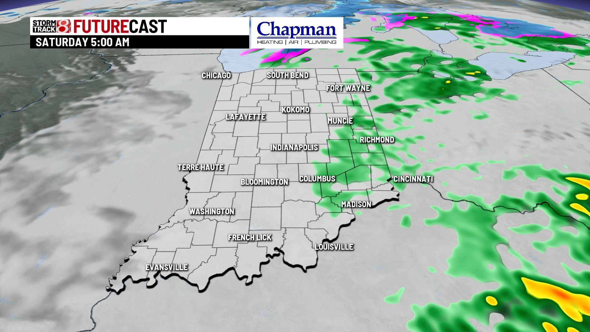 Mild weekend with rain chances ahead - Indianapolis News | Indiana ...