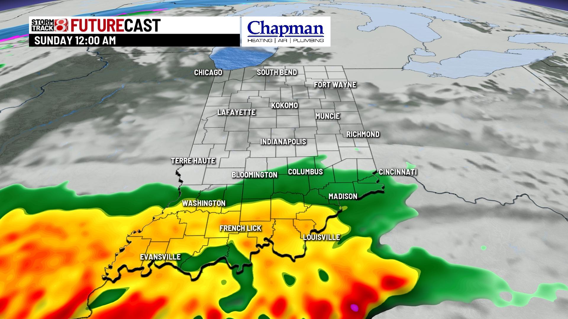Mild weekend with rain chances ahead - Indianapolis News | Indiana ...