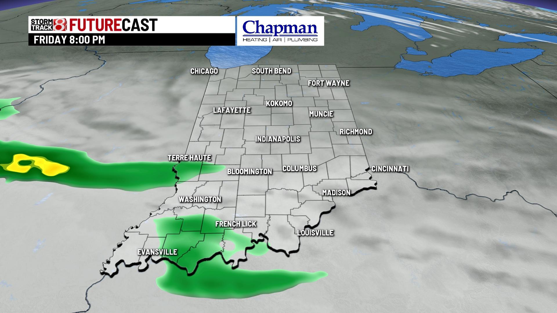 Wet and windy Thursday - Indianapolis News | Indiana Weather | Indiana ...