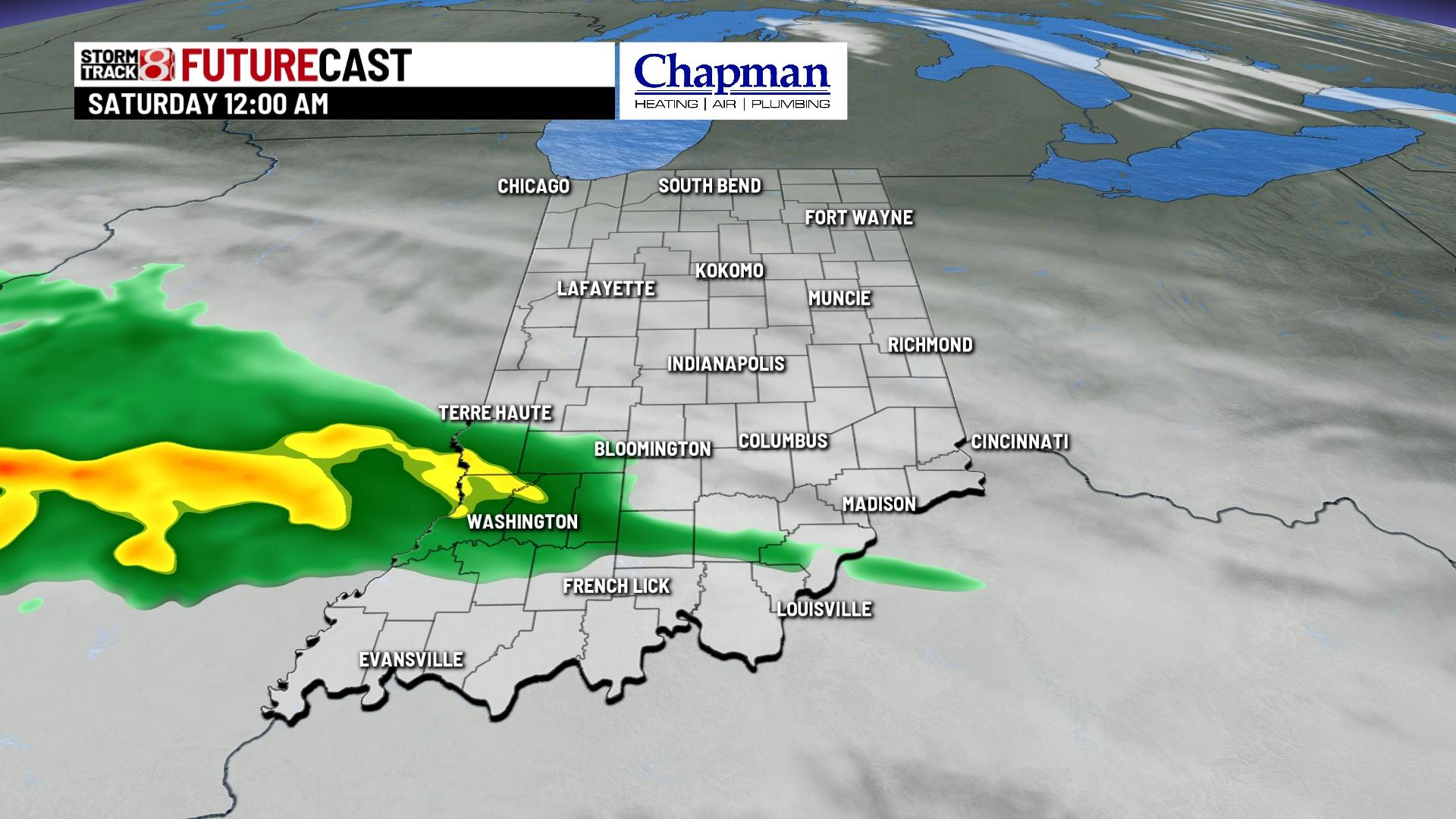 Wet and windy Thursday - Indianapolis News | Indiana Weather | Indiana ...