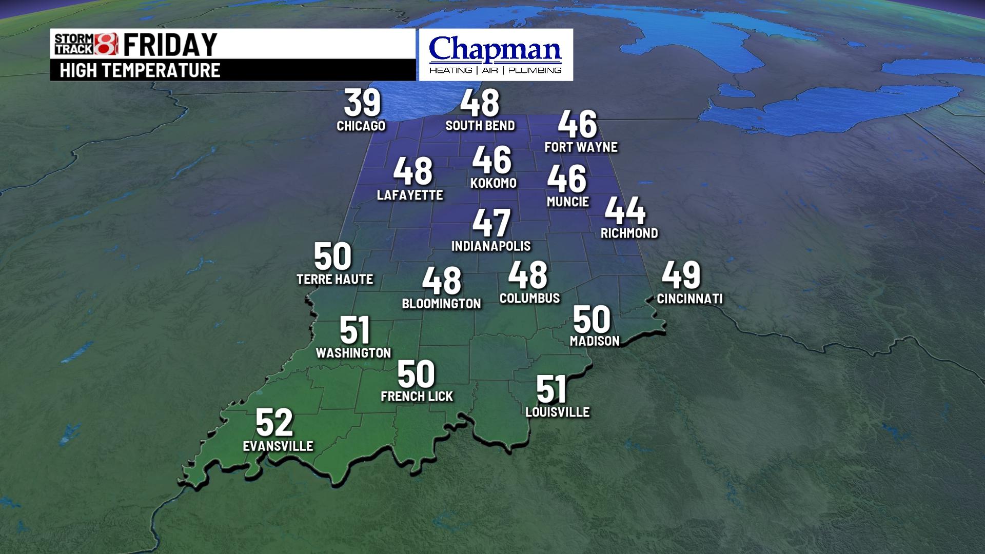 Wet and windy Thursday - Indianapolis News | Indiana Weather | Indiana ...