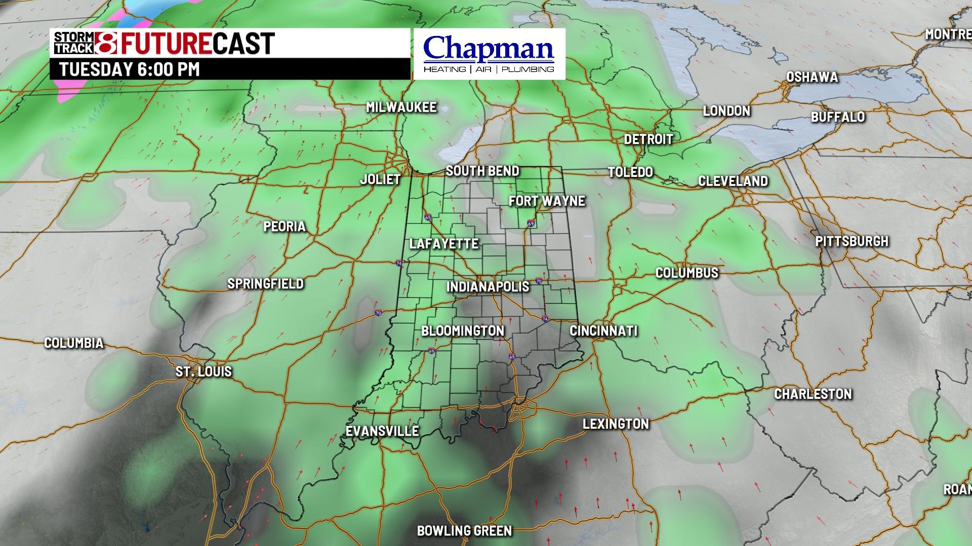 Sunny and warmer Sunday - Indianapolis News | Indiana Weather | Indiana ...