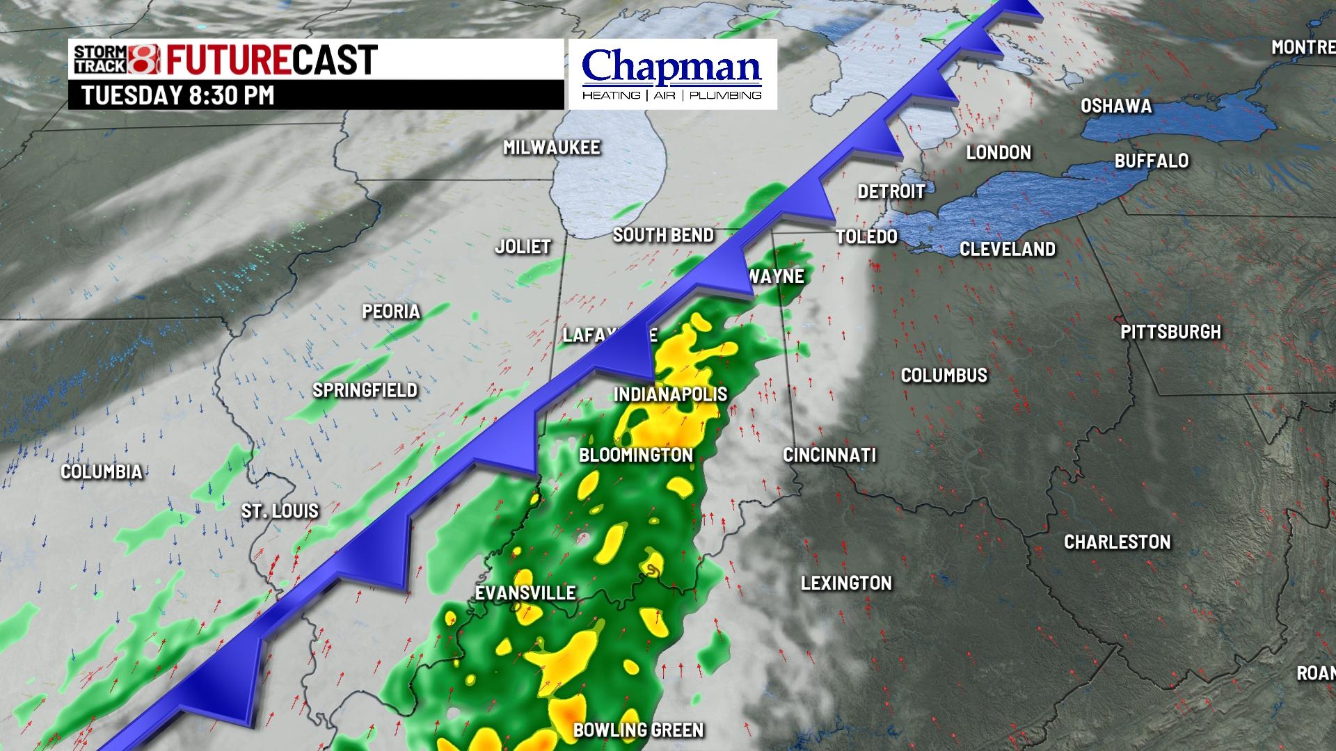 Breezy and warm day - Indianapolis News | Indiana Weather | Indiana ...