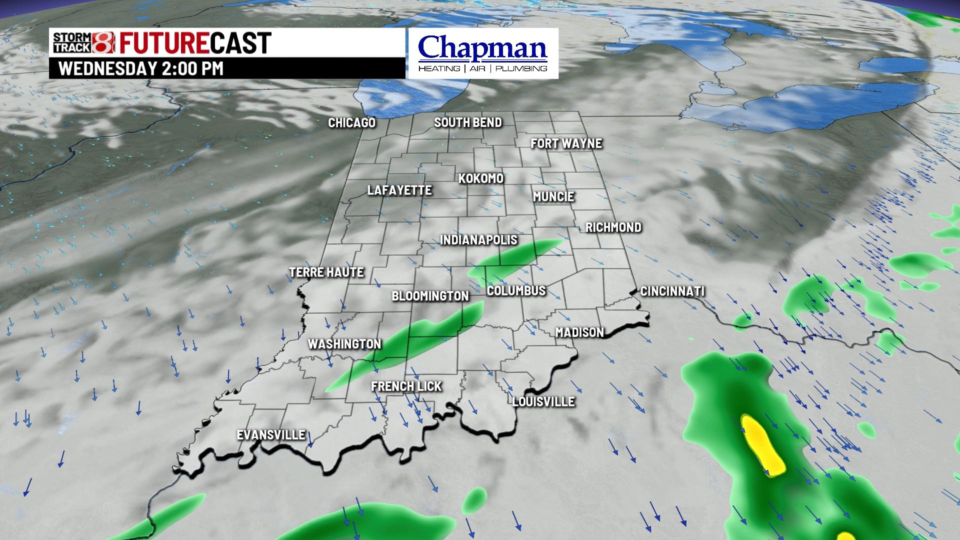 Breezy and warm day - Indianapolis News | Indiana Weather | Indiana ...