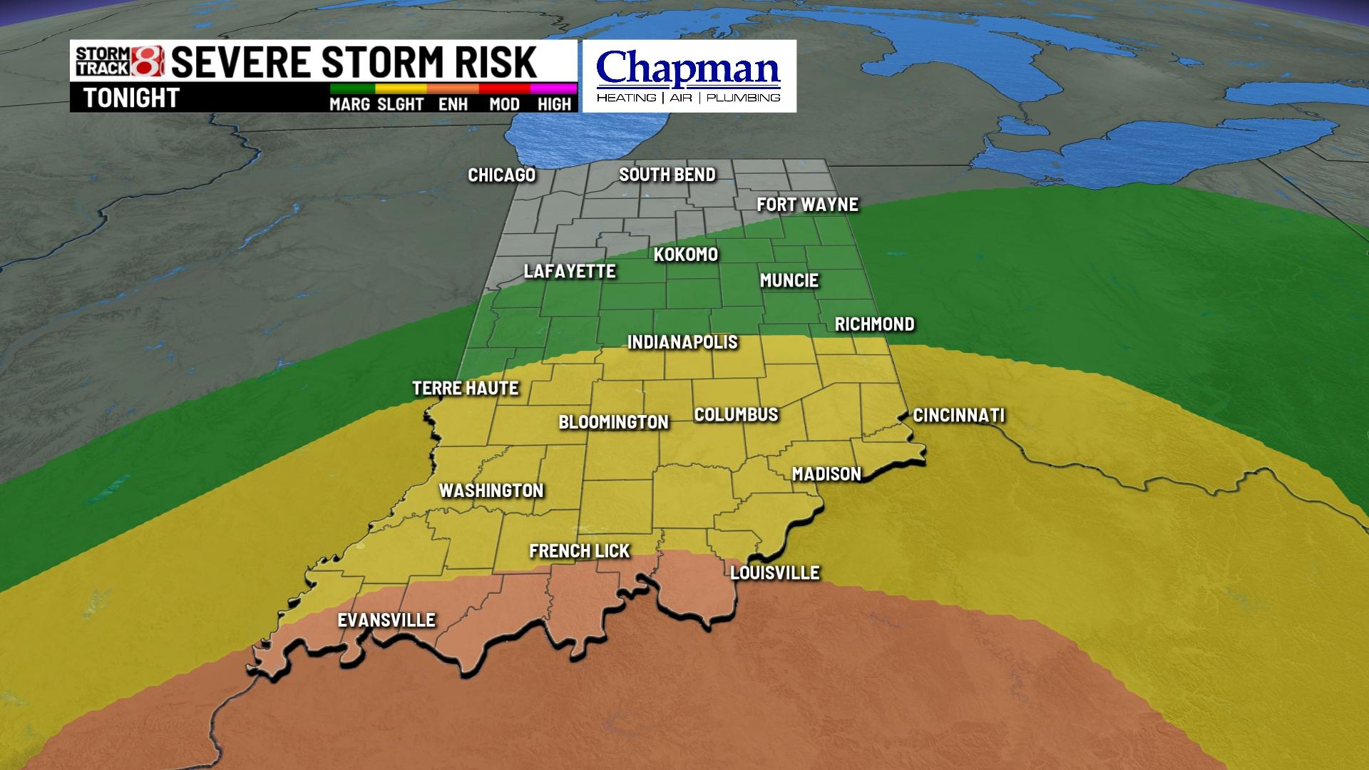 Tracking Thursday night's storms - Indianapolis News | Indiana Weather ...