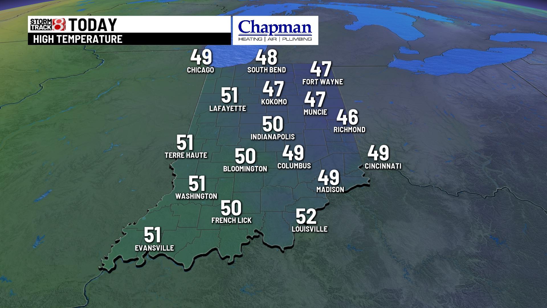 Mild and sunny weekend! - Indianapolis News | Indiana Weather | Indiana ...