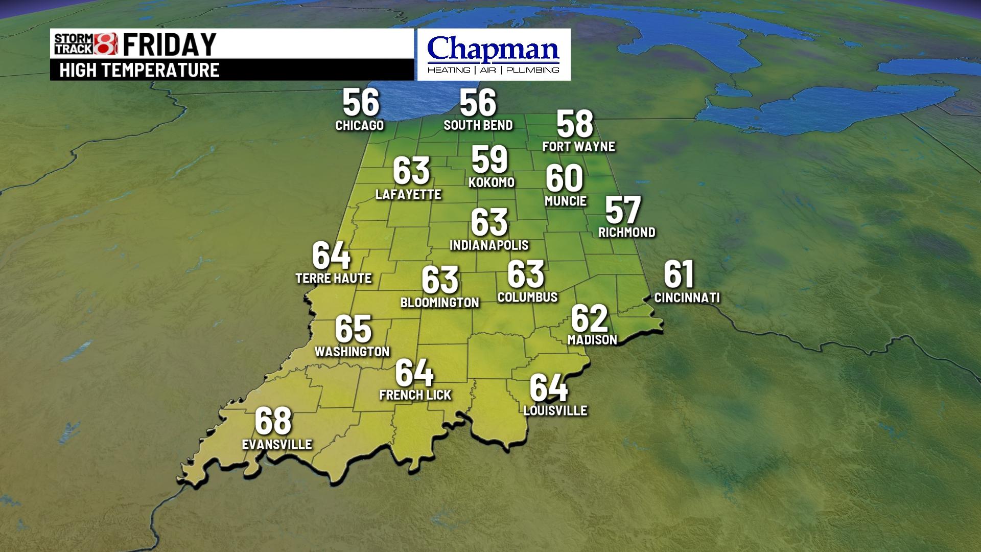 Rain chances to return for Thursday - Indianapolis News | Indiana ...