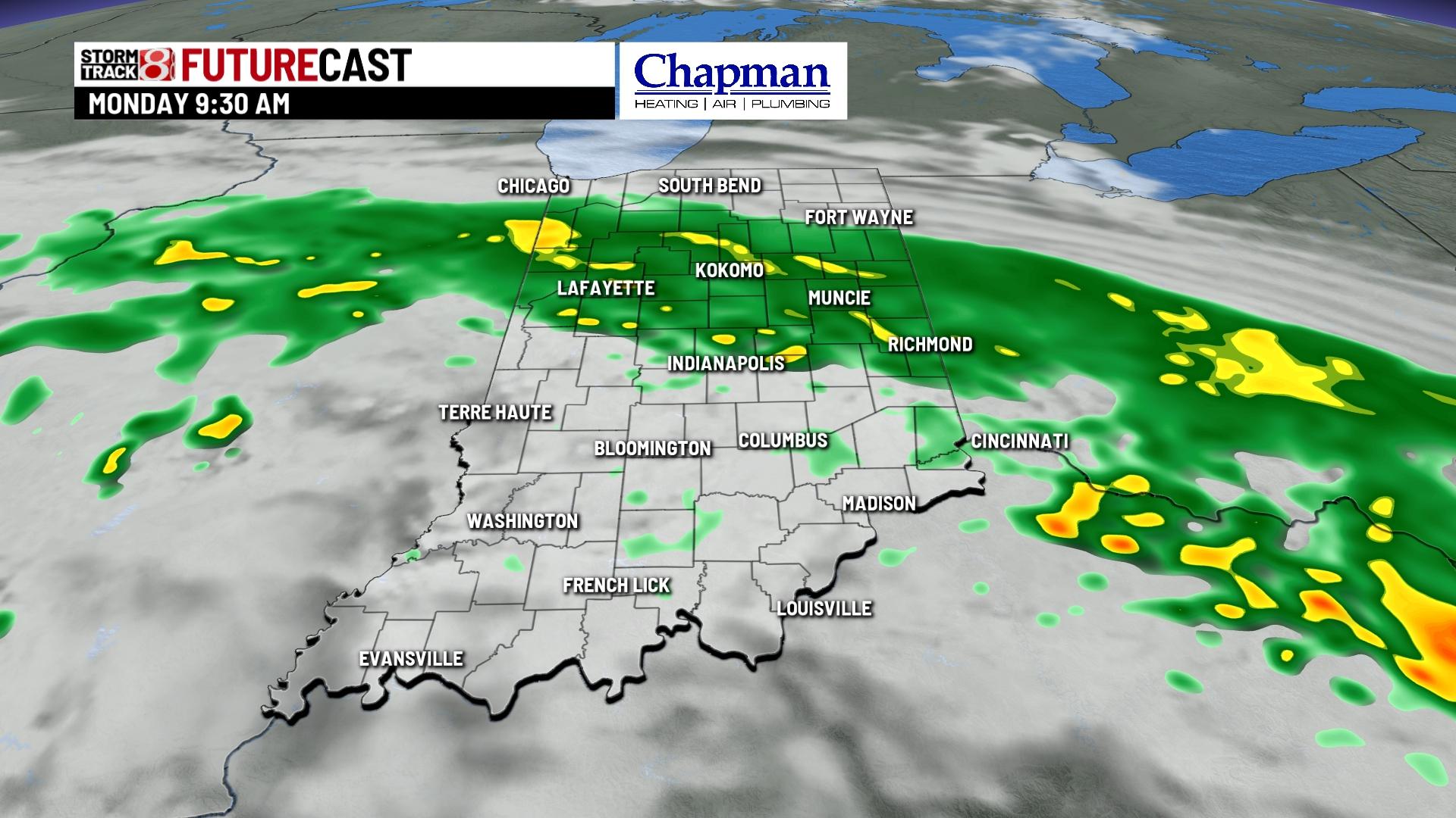 More rain on the way - Indianapolis News | Indiana Weather | Indiana ...