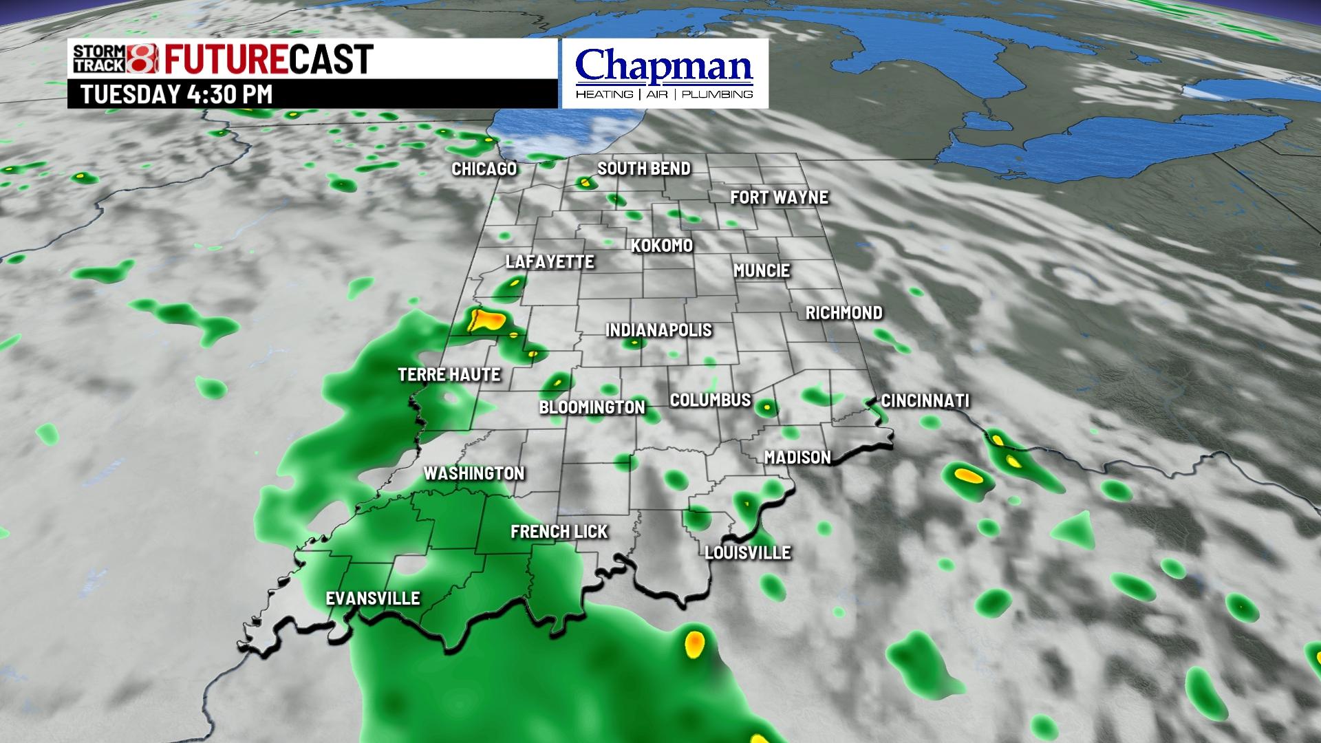 More rain on the way - Indianapolis News | Indiana Weather | Indiana ...