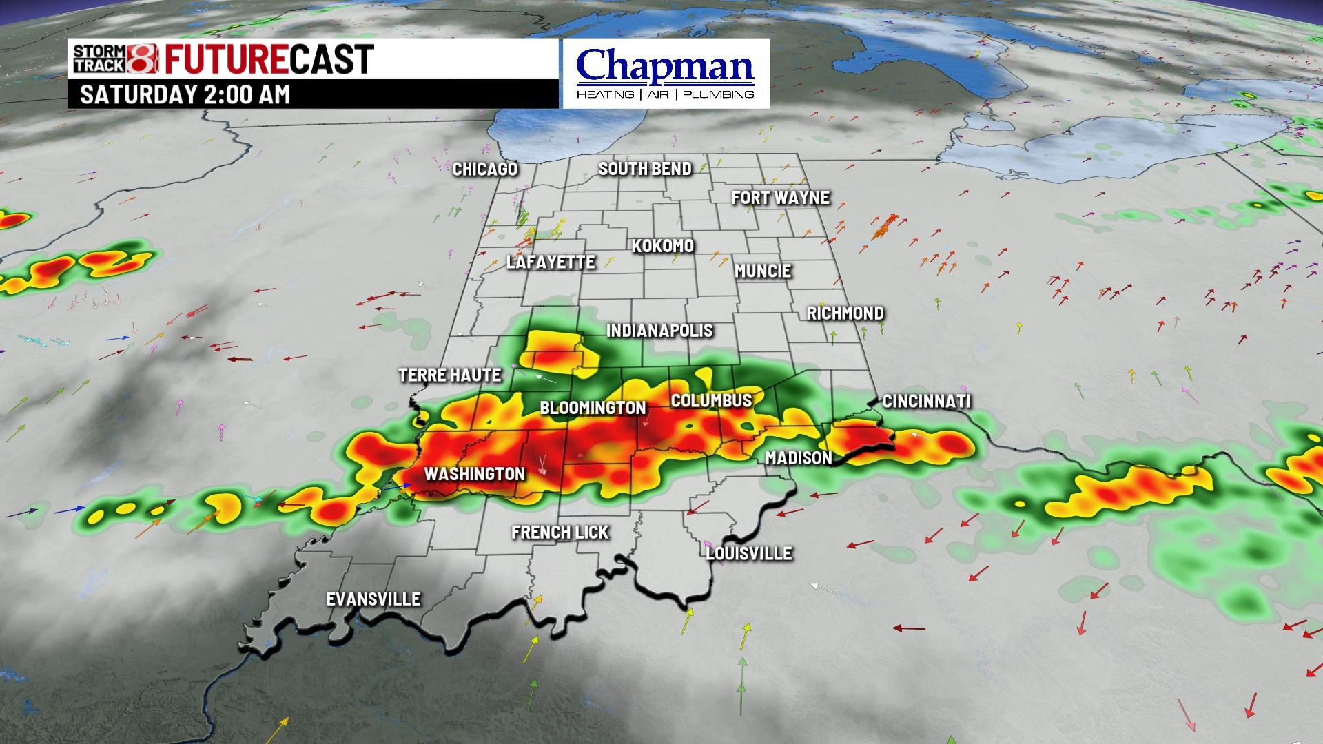 Heat, humidity and storms return! - Indianapolis News | Indiana Weather ...