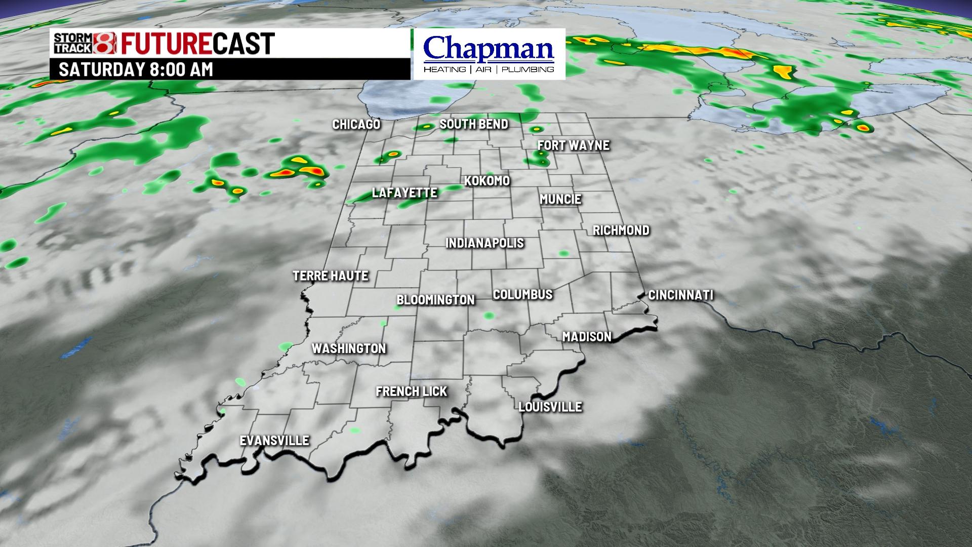 Hot and humid weekend with rain chances - Indianapolis News | Indiana ...