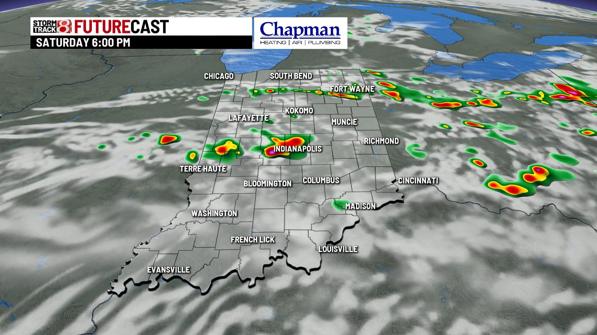 Tracking Friday night's rain and storms - Indianapolis News | Indiana ...