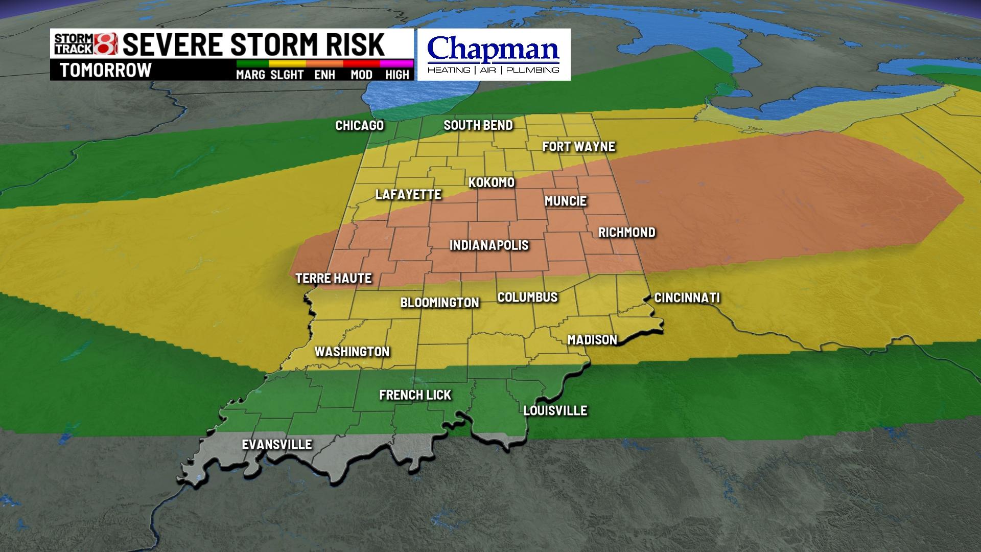 Storms return Friday - Indianapolis News | Indiana Weather | Indiana ...