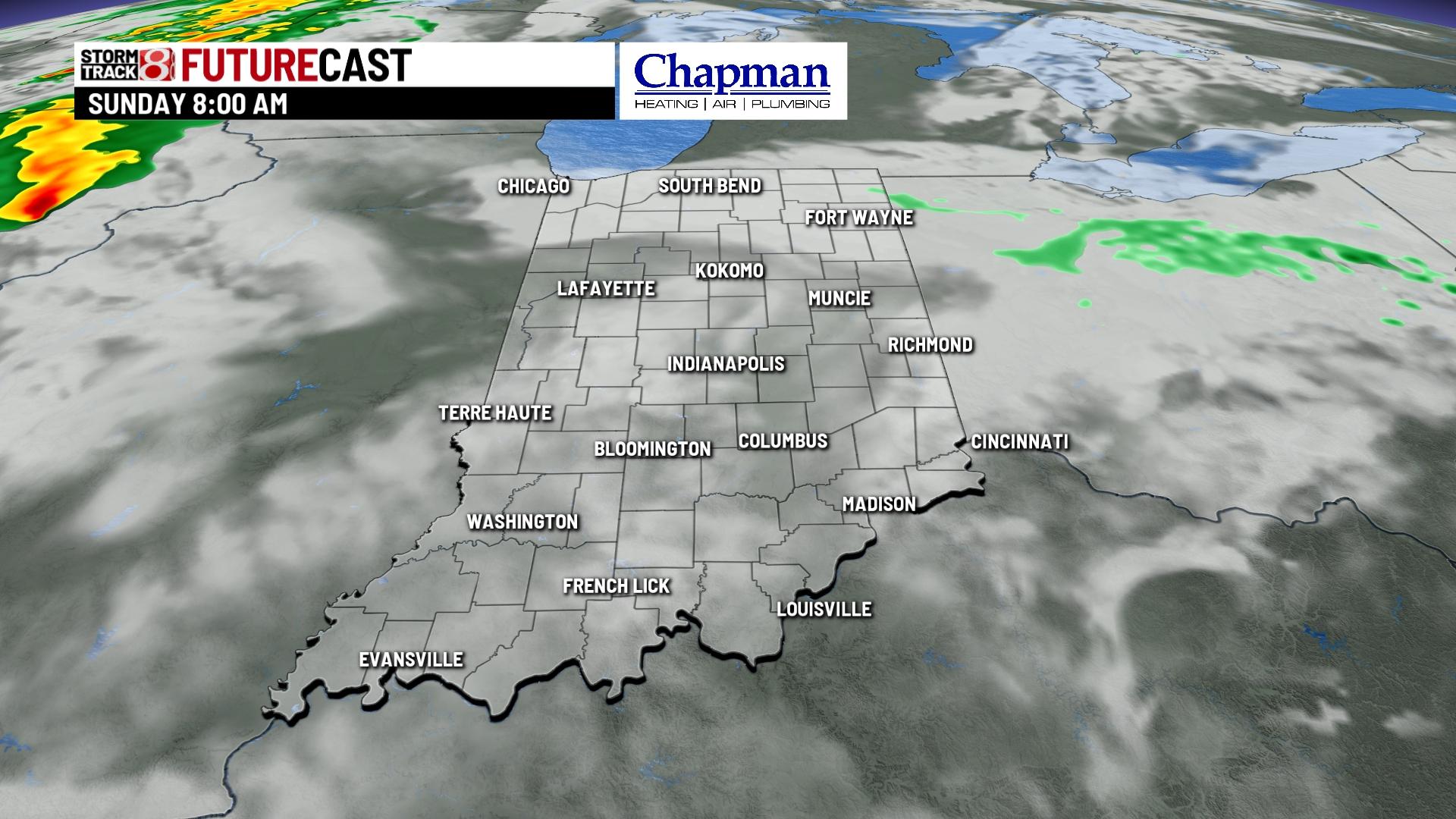Heavy rain and storms Saturday - Indianapolis News | Indiana Weather ...