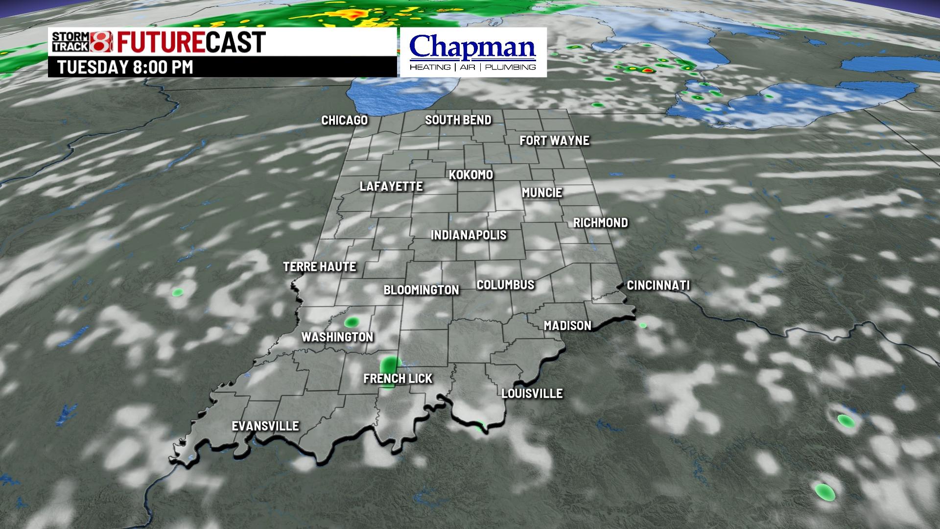 Hot and humid Wednesday with rain chances - Indianapolis News | Indiana ...