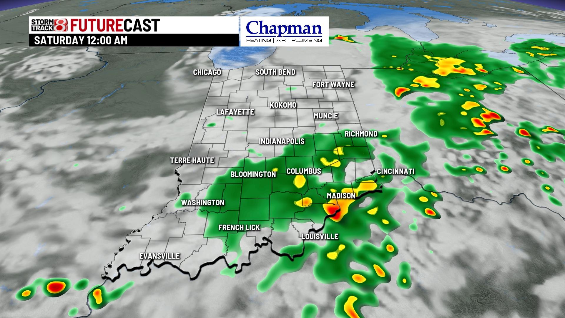 Mainly quiet weekend ahead - Indianapolis News | Indiana Weather ...