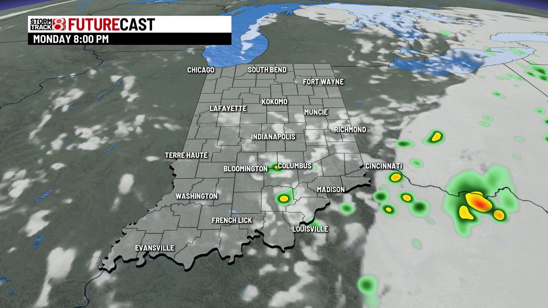 Several chances for rain ahead - Indianapolis News | Indiana Weather ...