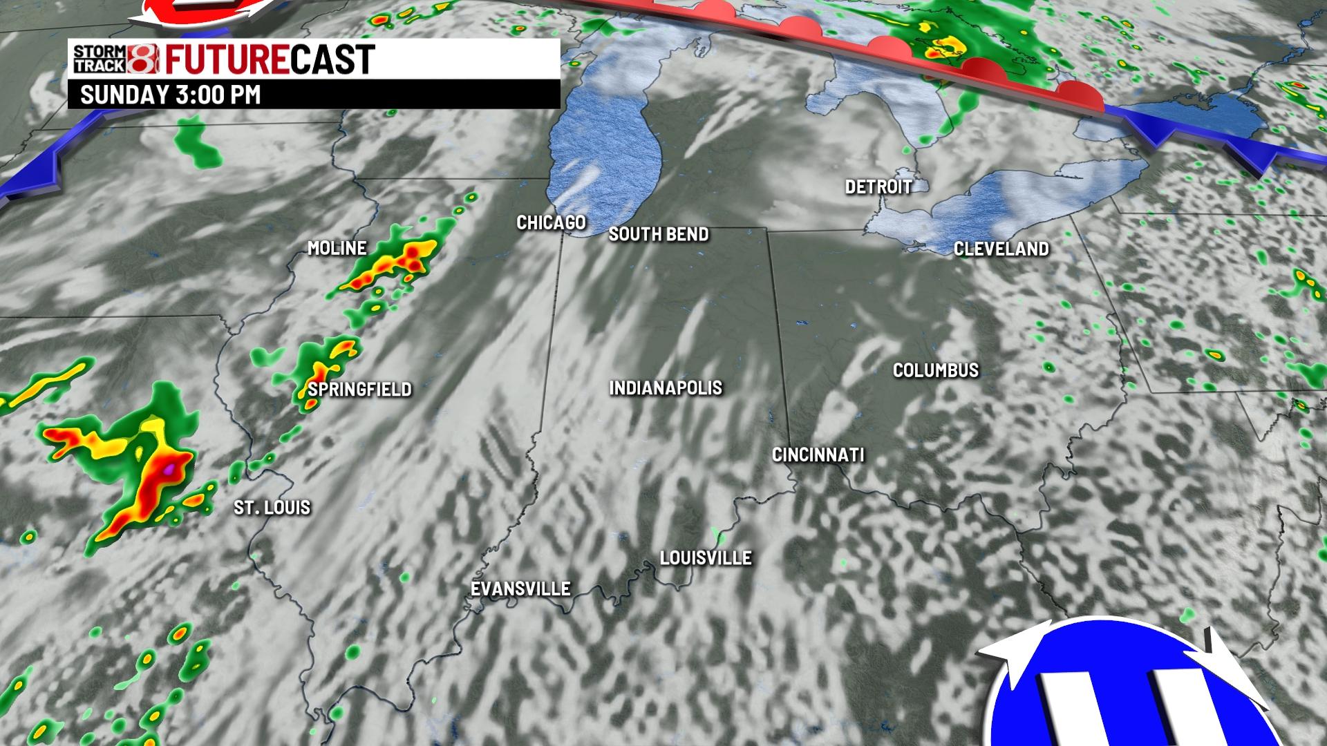 Heat and humidity keep rising - Indianapolis News | Indiana Weather ...