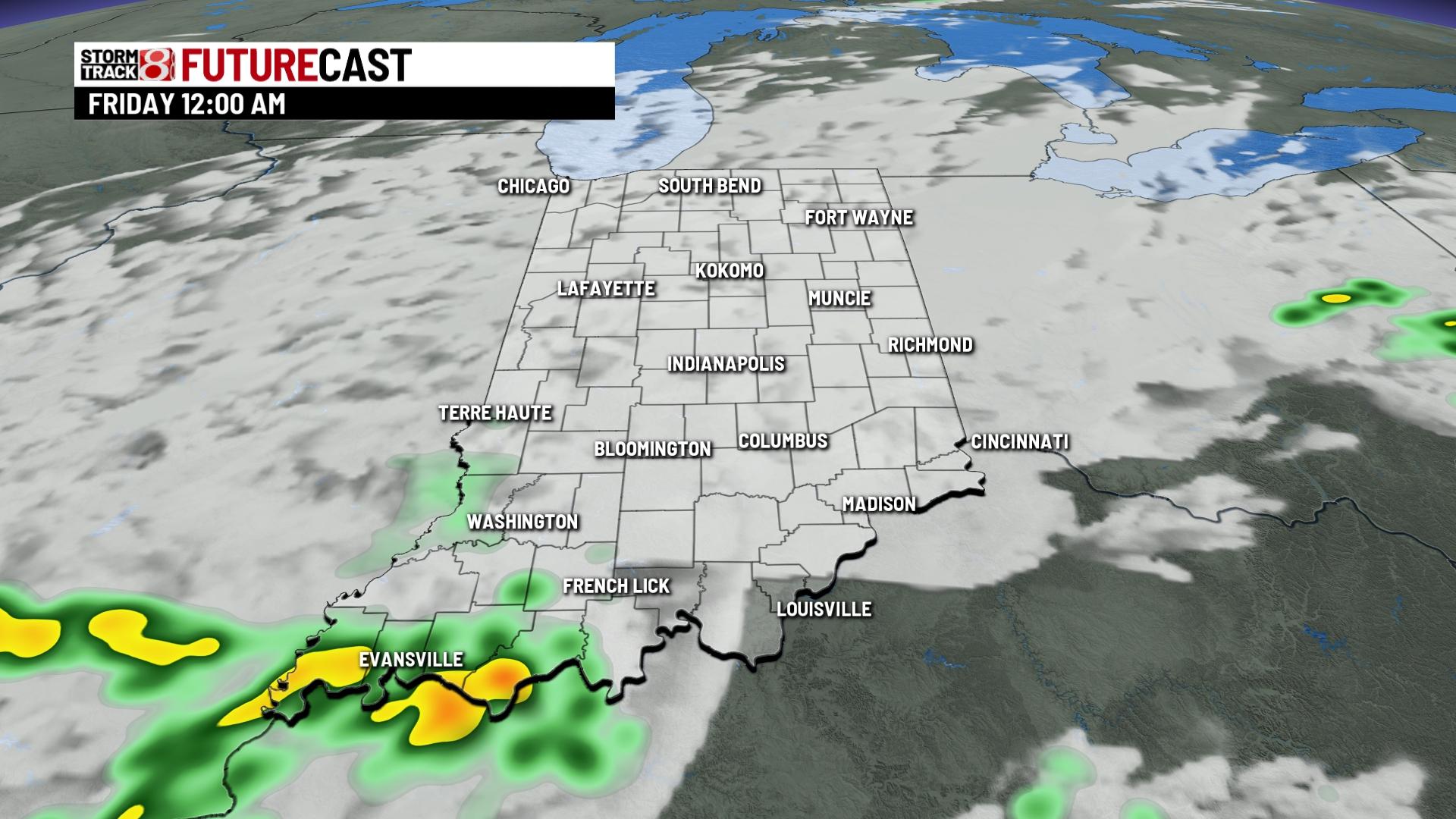 Rain, storms Friday; comfortable weather to follow - Indianapolis News ...
