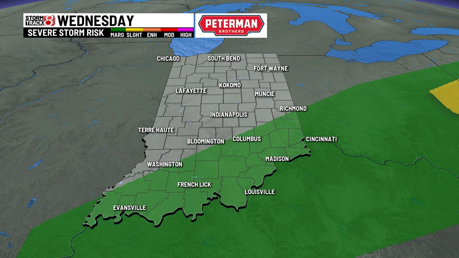 Tracking Tuesday's rain and storms - Indianapolis News | Indiana ...