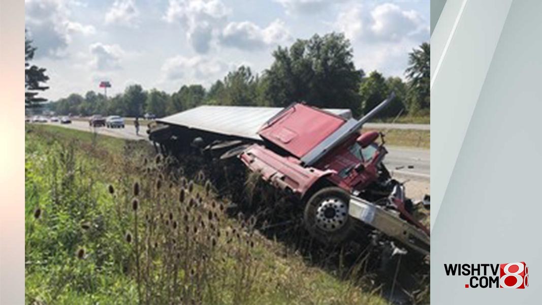 Crash between semis on I-65 kills 1 - Indianapolis News | Indiana ...
