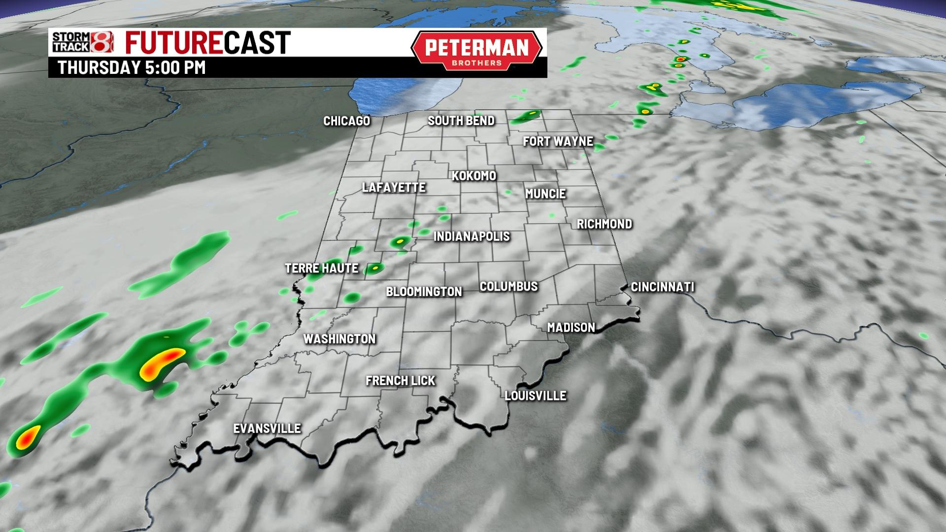 Tracking rain and storms - Indianapolis News | Indiana Weather ...