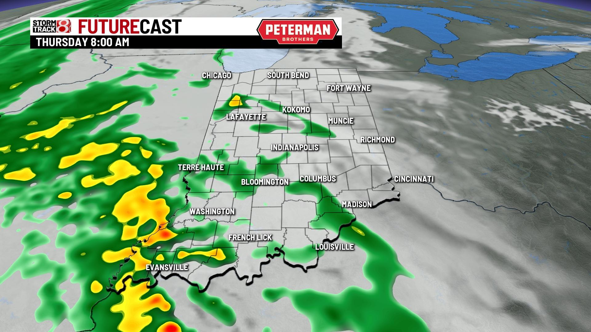 Rainy Thursday - Indianapolis News | Indiana Weather | Indiana Traffic ...