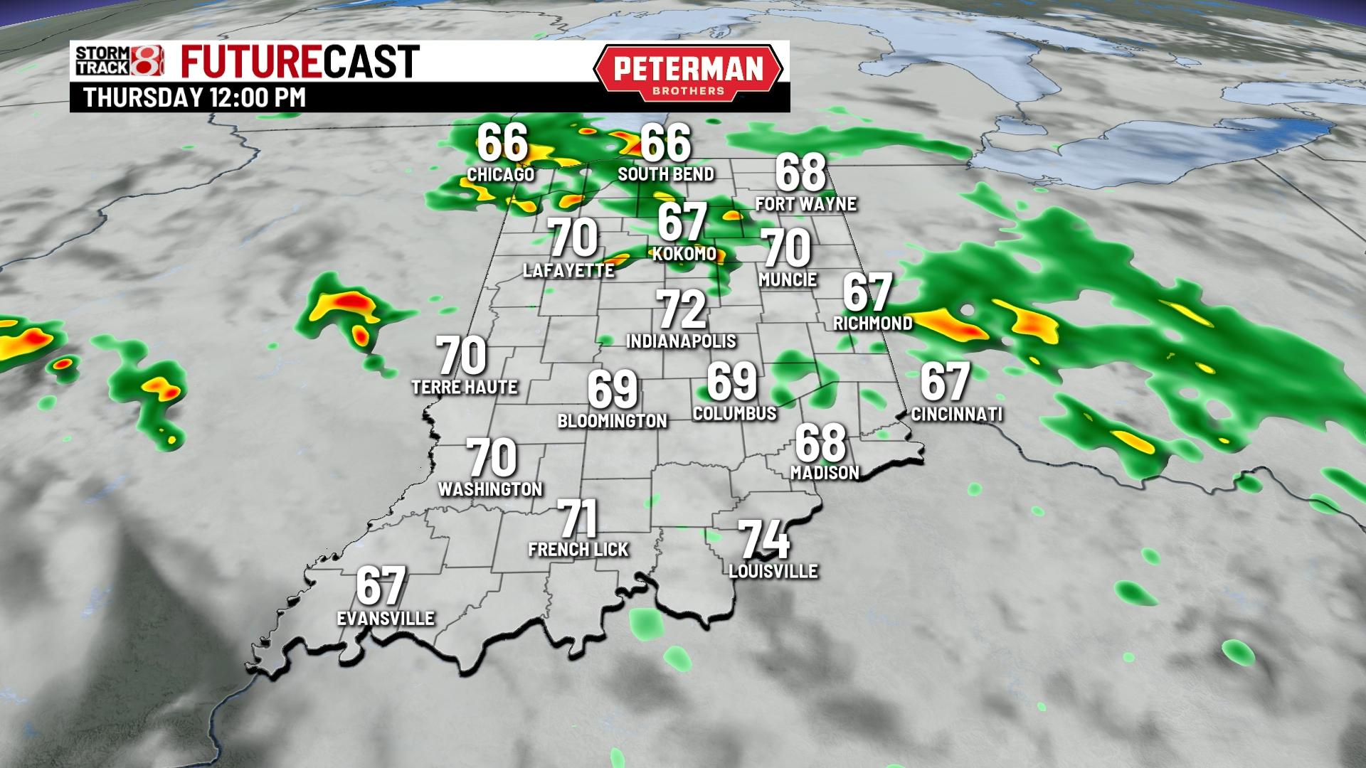 Rainy Thursday - Indianapolis News | Indiana Weather | Indiana Traffic ...