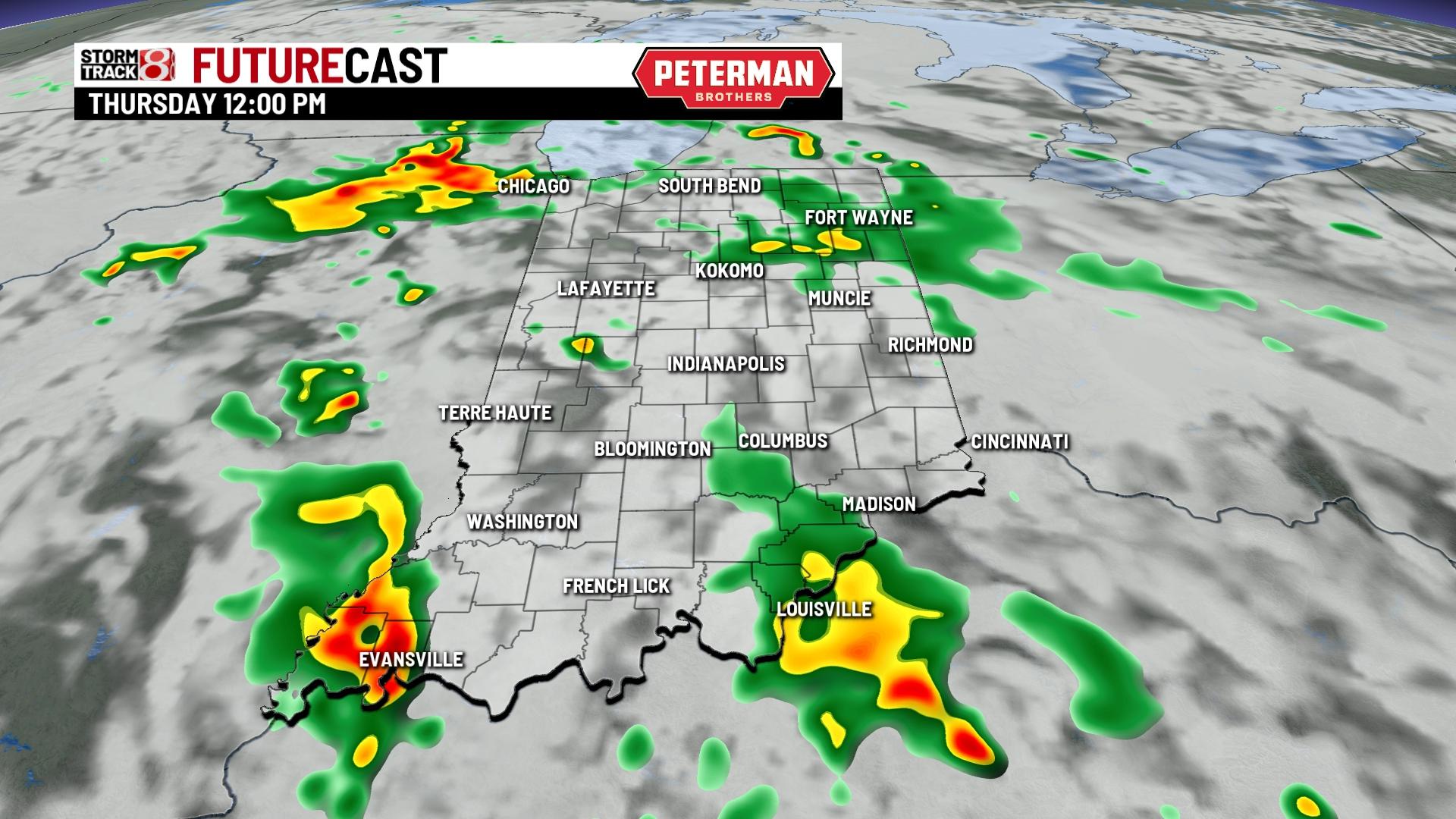 Rain returns - Indianapolis News | Indiana Weather | Indiana Traffic ...