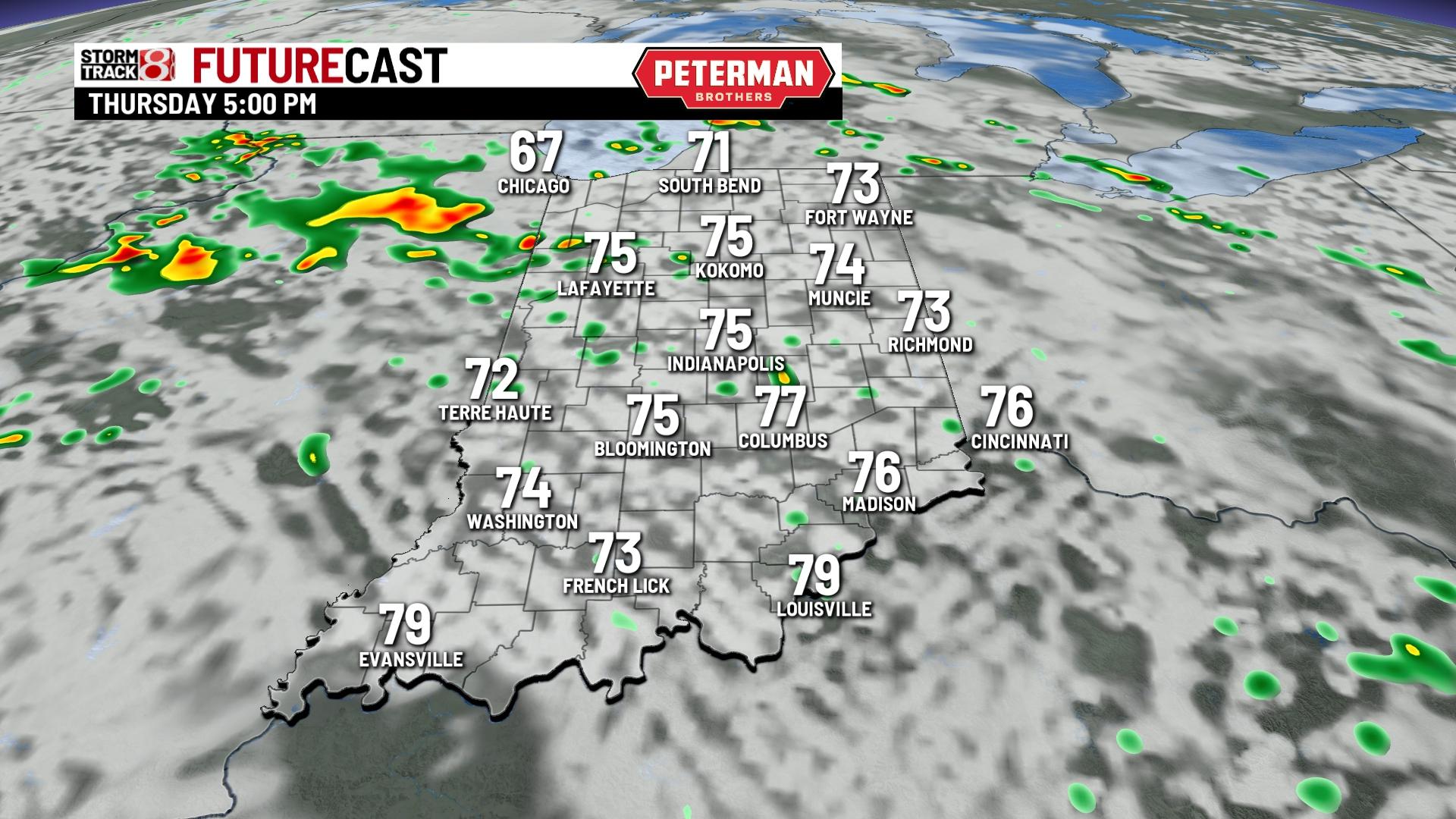 Rainy Thursday - Indianapolis News | Indiana Weather | Indiana Traffic ...