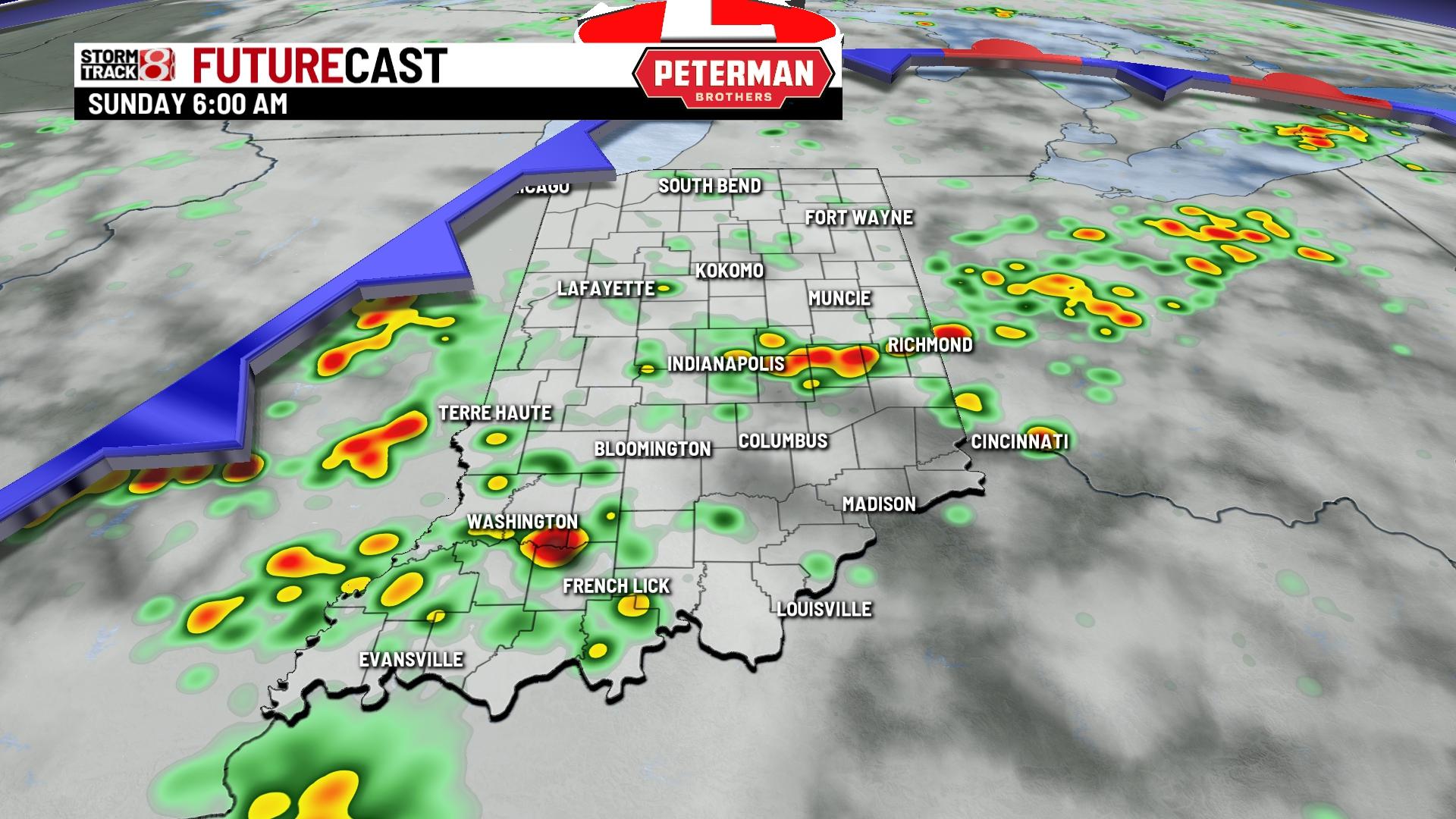 Weekend rain! - Indianapolis News | Indiana Weather | Indiana Traffic ...