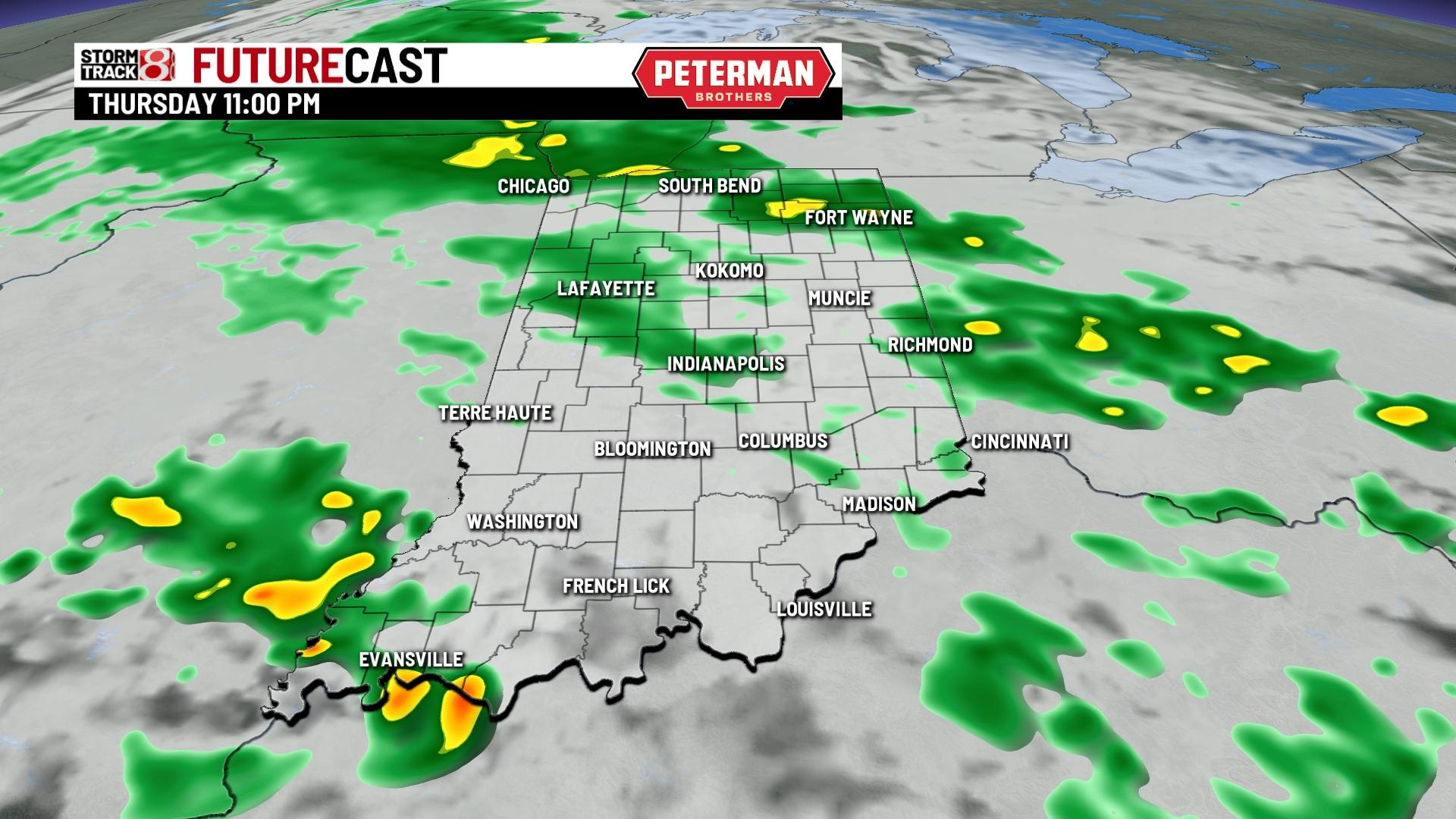 Rainy Thursday - Indianapolis News | Indiana Weather | Indiana Traffic ...