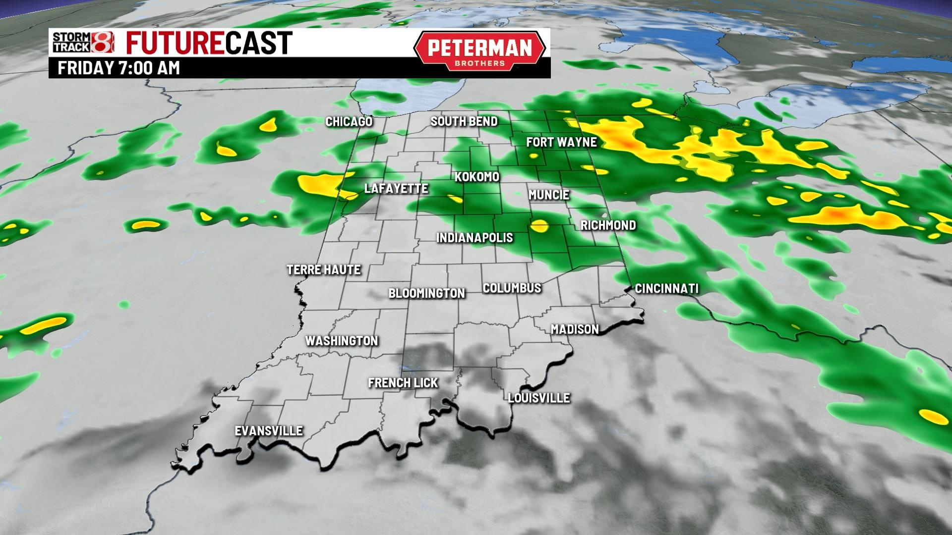 Rainy Thursday - Indianapolis News | Indiana Weather | Indiana Traffic ...