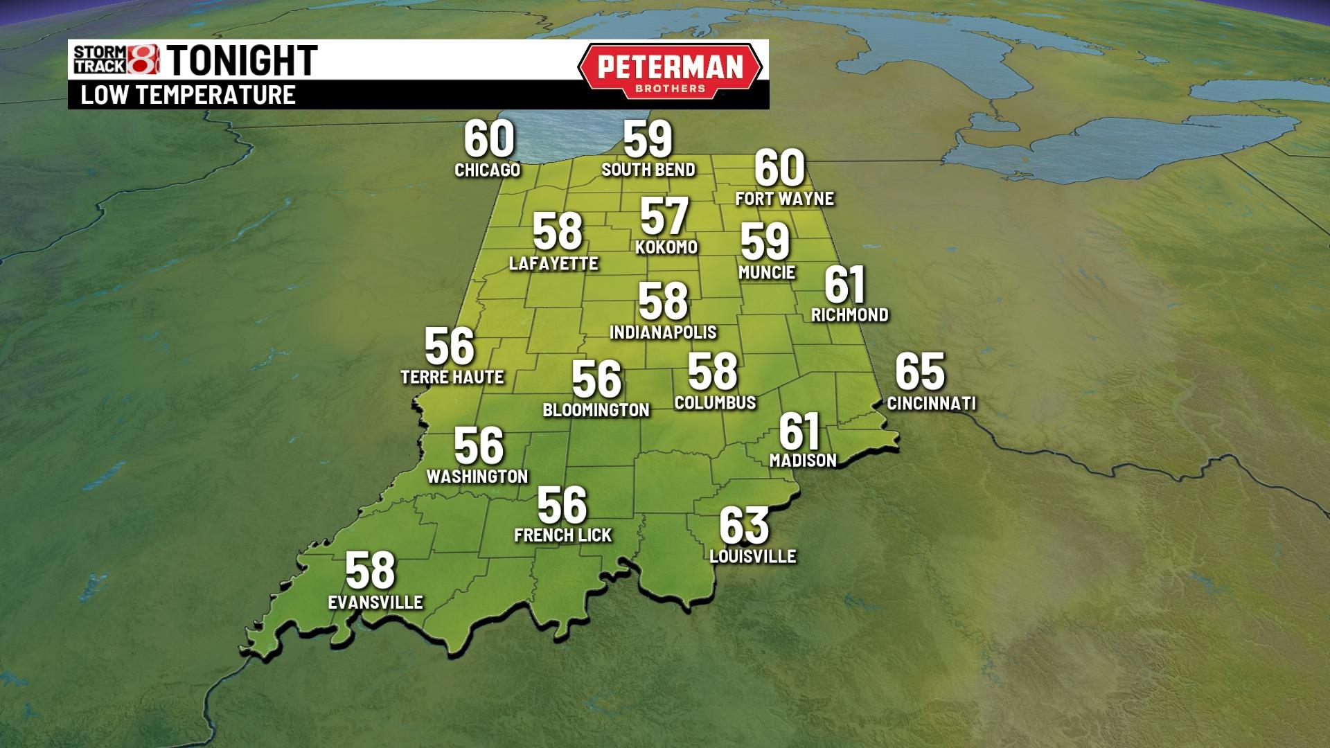 Tracking Monday night's rain and storms - Indianapolis News | Indiana ...
