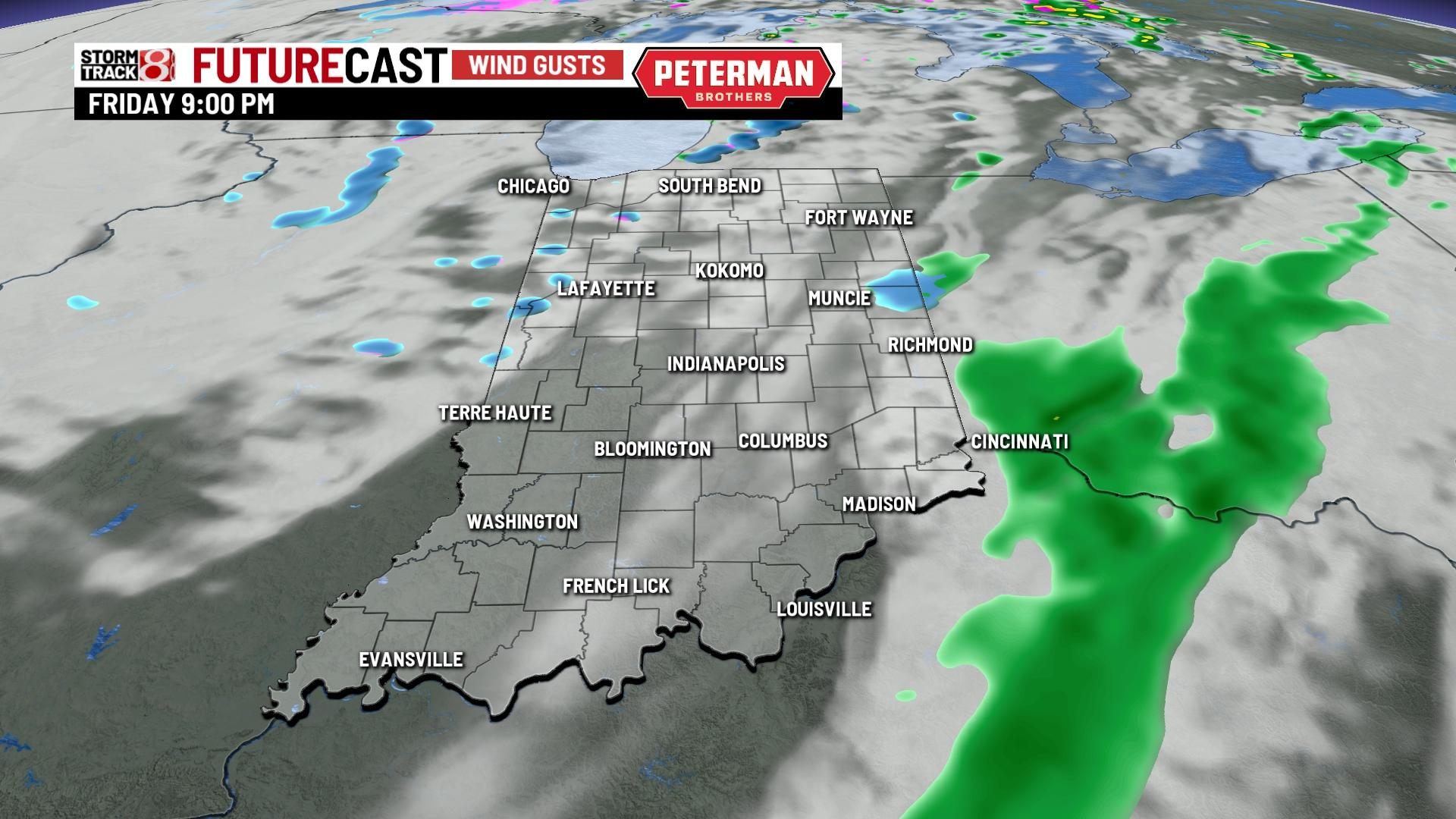 Cloudy and cool weekend - Indianapolis News | Indiana Weather | Indiana ...