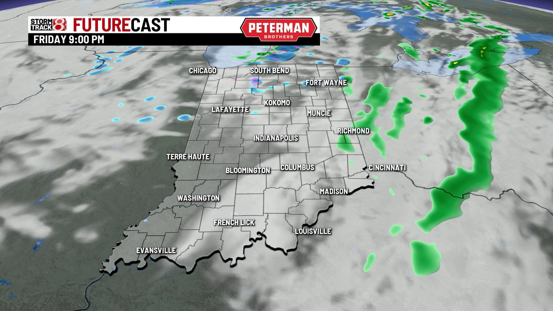 Chilly and breezy to end the workweek - Indianapolis News | Indiana ...