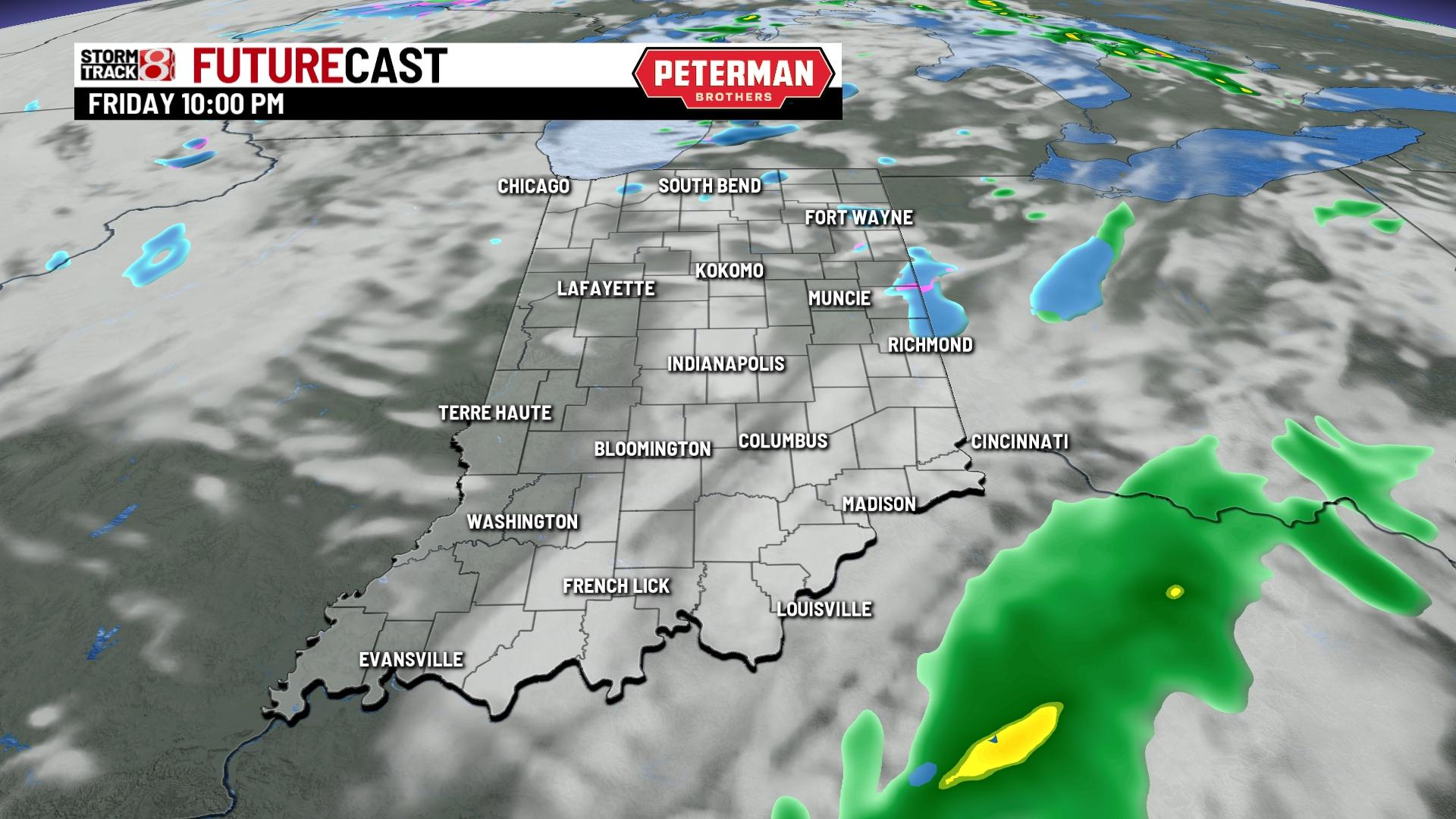 Rainy and windy Thursday - Indianapolis News | Indiana Weather ...